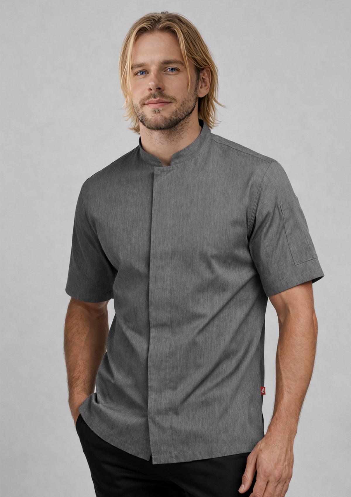 Chef Shirt With Short Sleeves Smart-Unisex