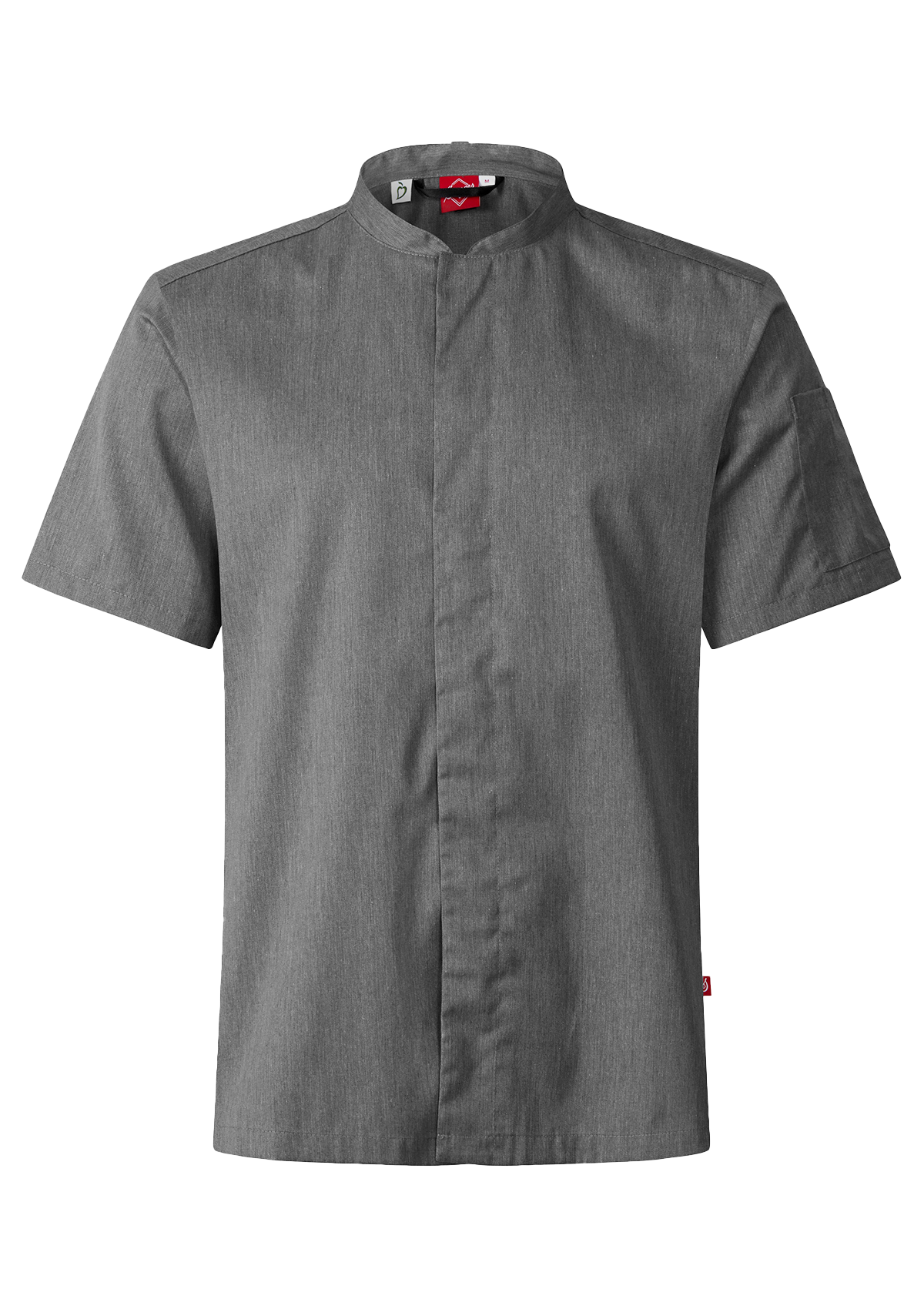 Camisa de chef unisex Smart manga corta | Segers