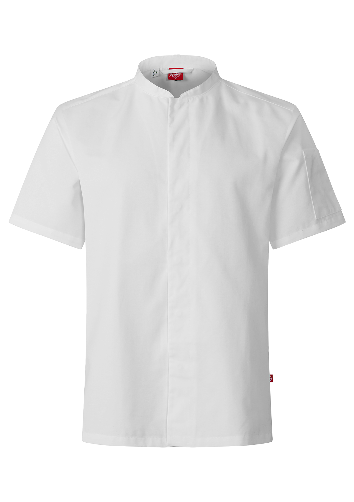 Camisa de chef unisex Smart manga corta | Segers