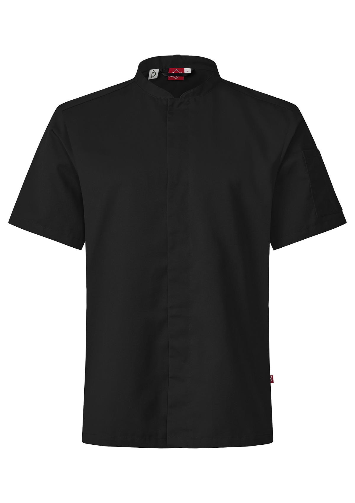 Camisa de chef unisex Smart manga corta | Segers