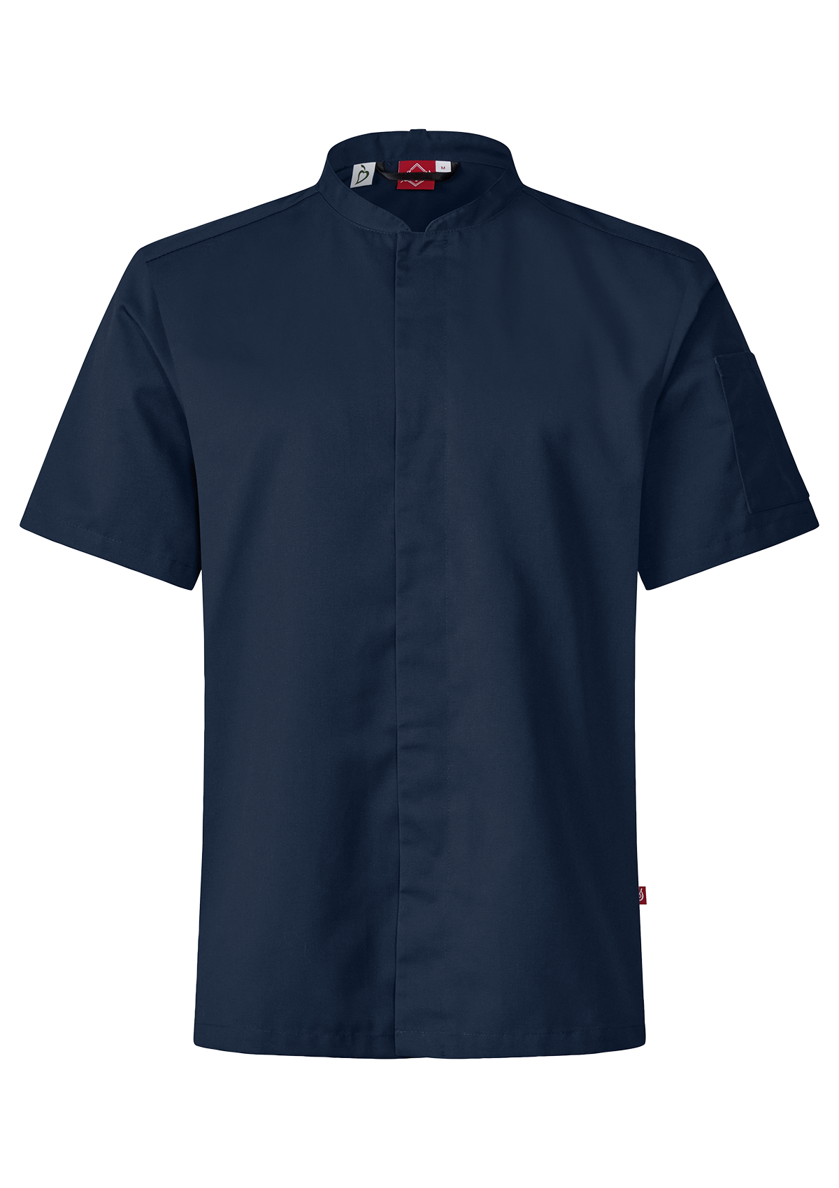 Camisa de chef unisex Smart manga corta | Segers