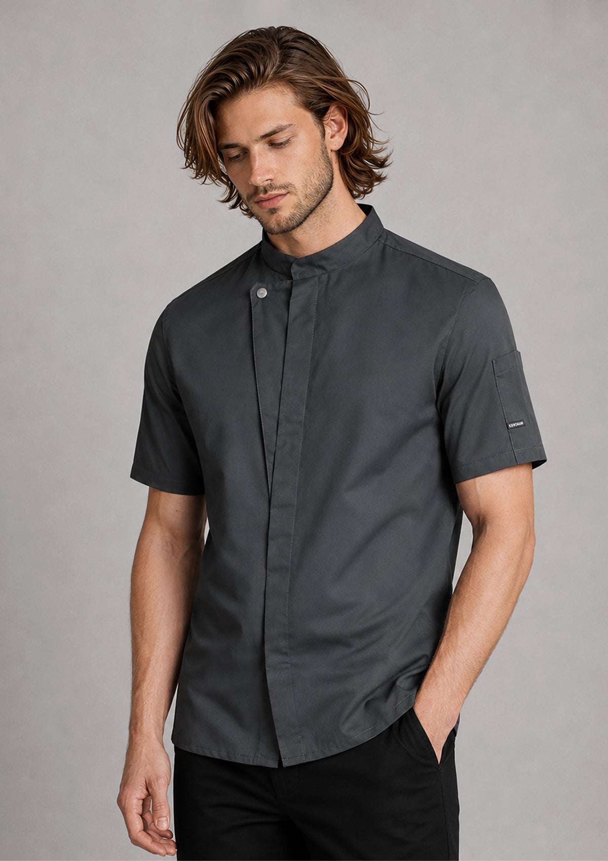 Chef & Service Modern Jacket Short Sleeves Unisex