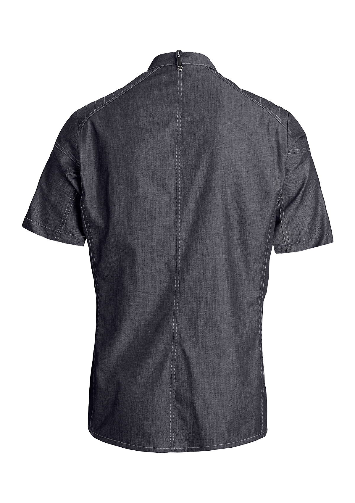 Veste de Chef & Service Style Biker Unisexe Manches Courtes
