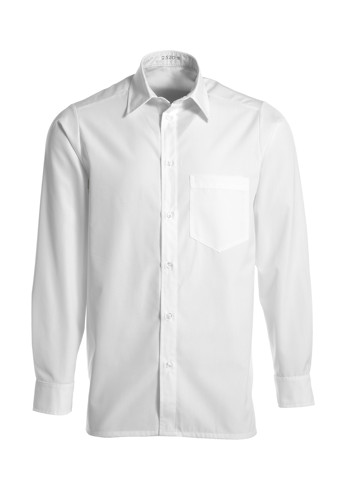 Men's Service Shirt in Classic Cut Long Sleeves