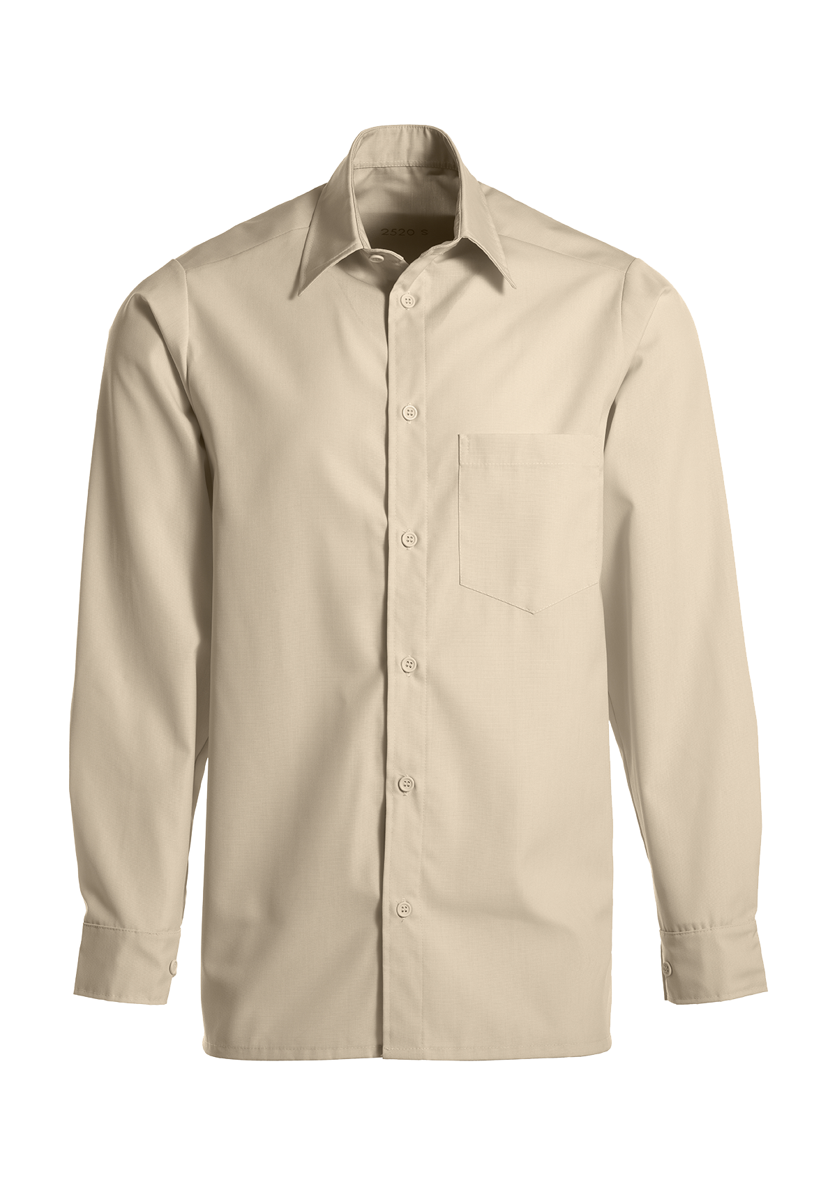 Men's Service Shirt in Classic Cut Long Sleeves