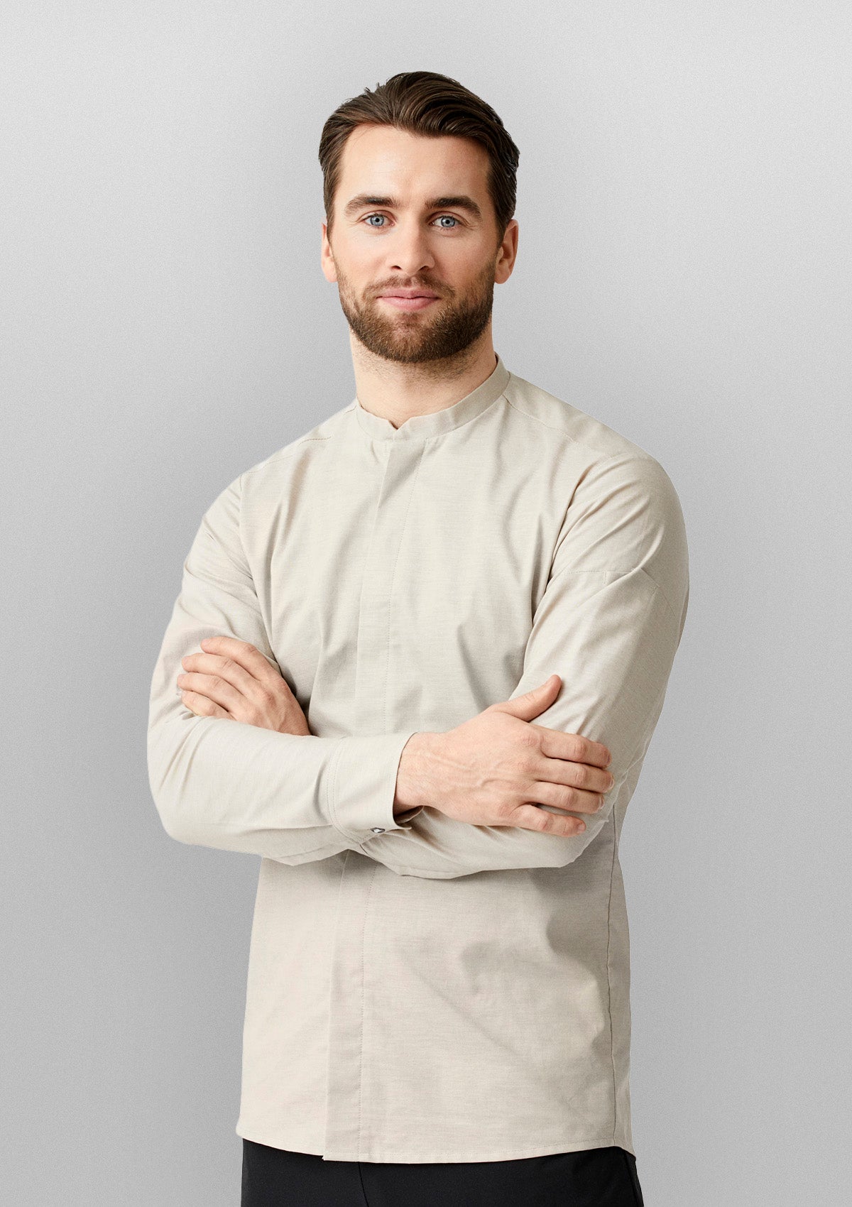 Men's Oxford Shirt in Modern Fit Long Sleeves