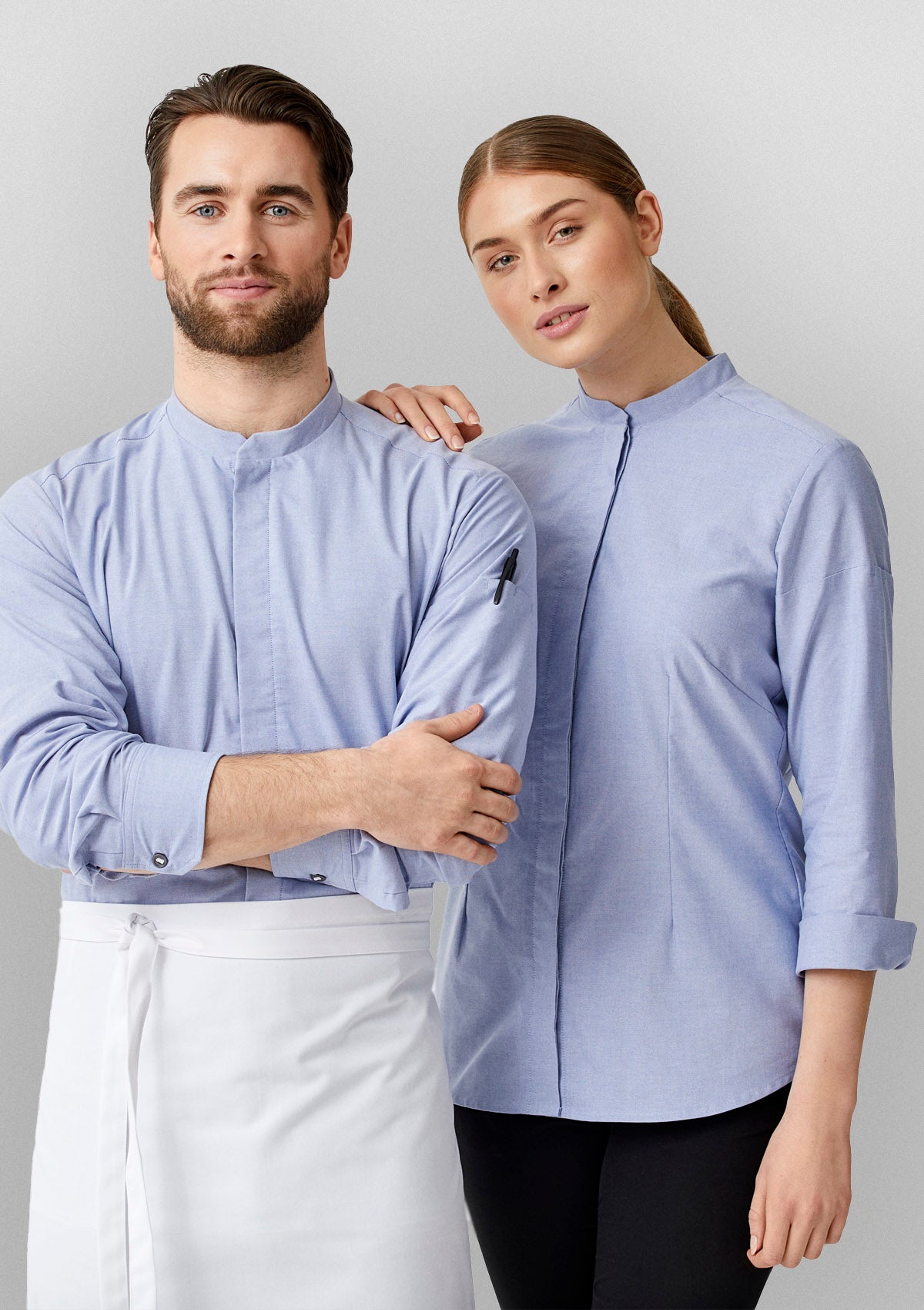 Men's Oxford Shirt in Modern Fit Long Sleeves