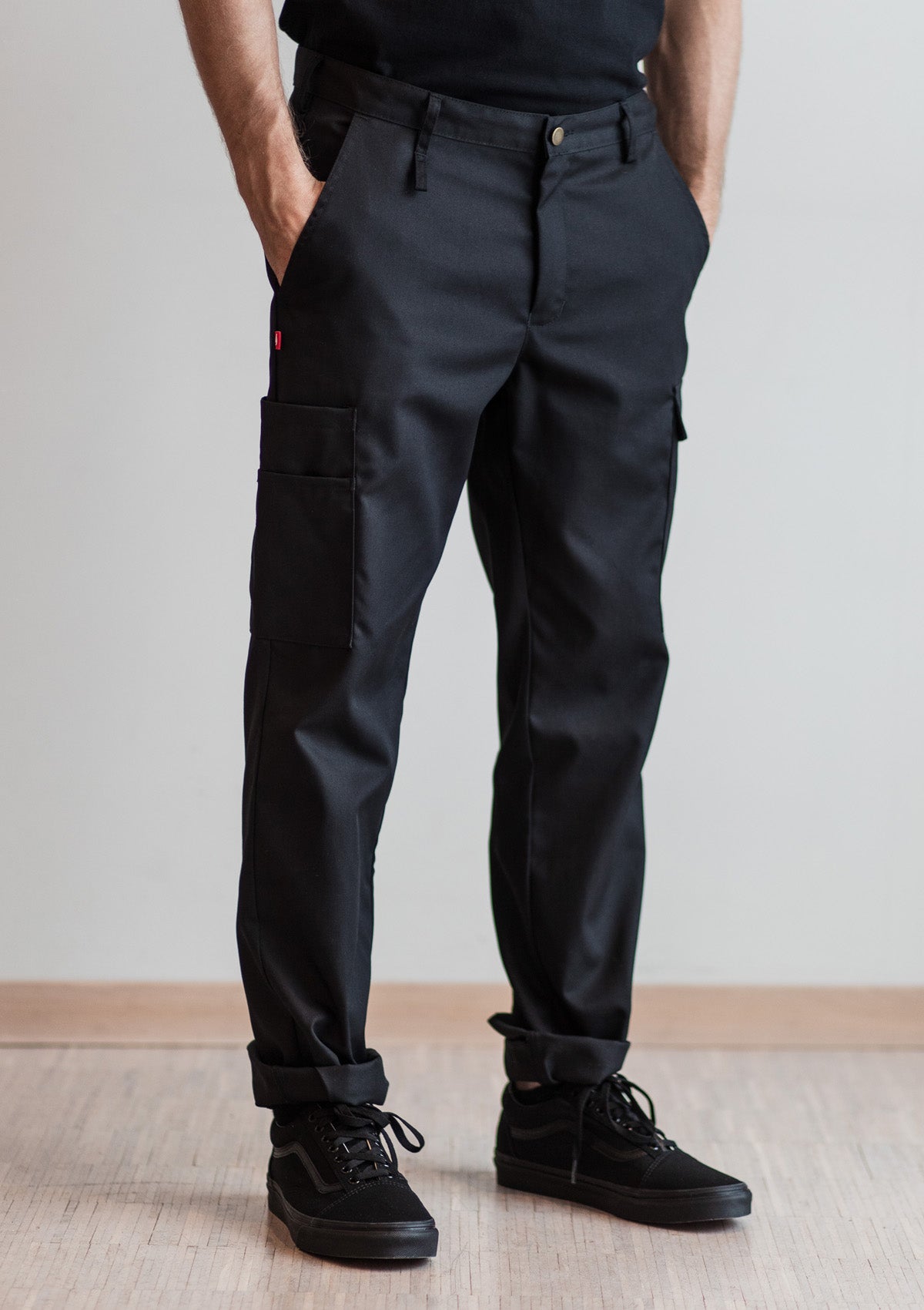 Pantalón de chef para hombre con frente liso | Segers