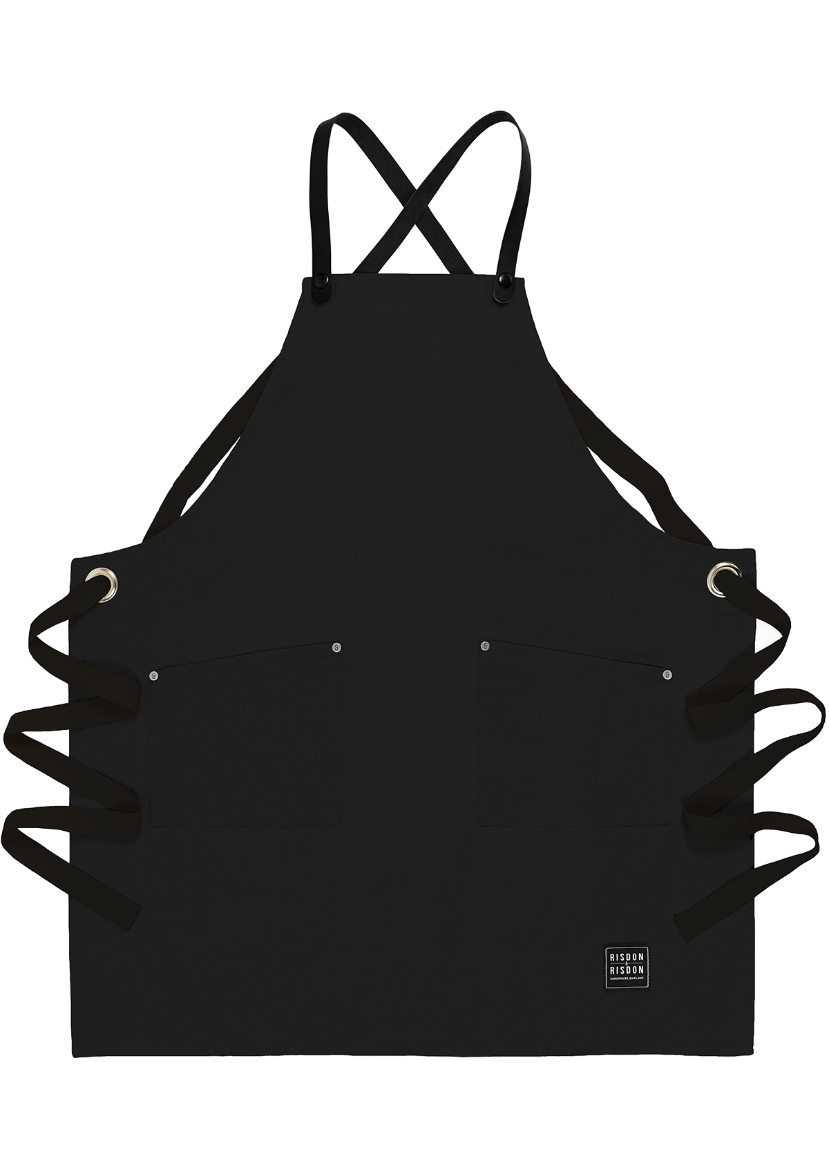 Handcrafted Apron Studio with Leather Straps Unisex | Risdon & Risdon