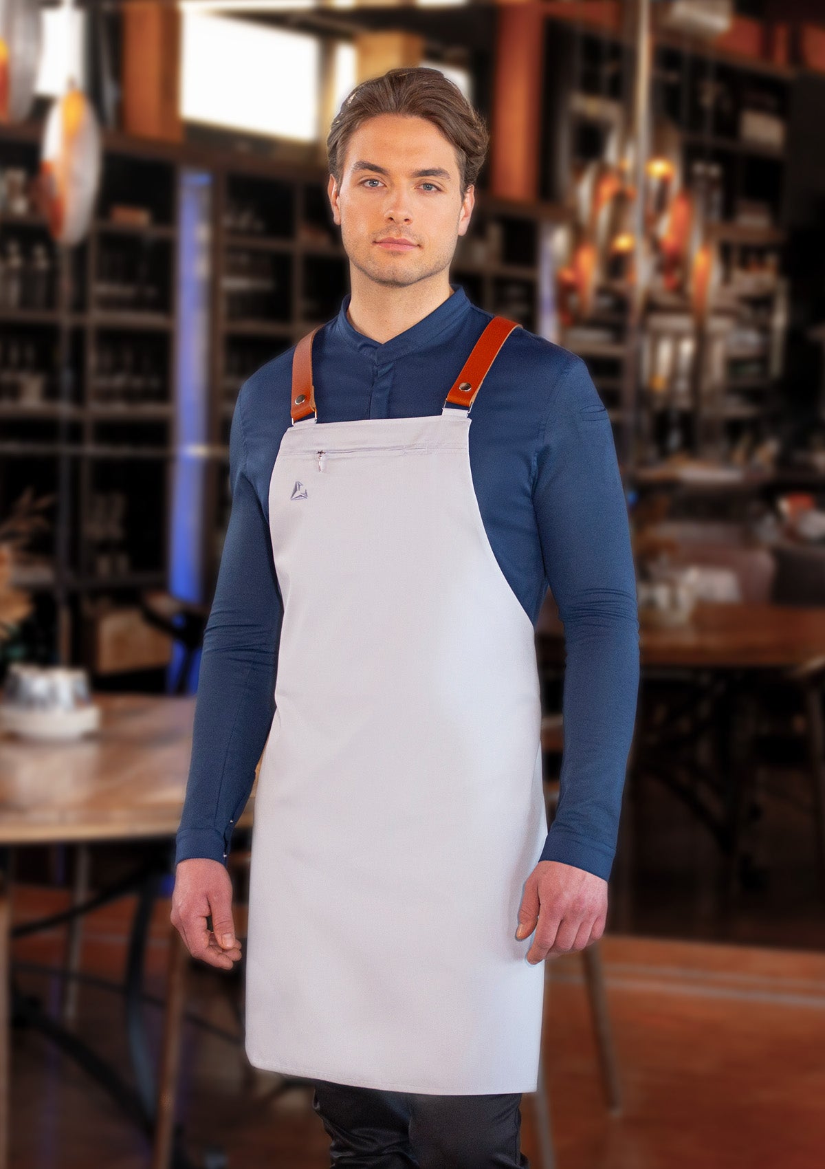 Long-sleeved Men's Chef Jacket DIAMOND CUT® Avantgarde