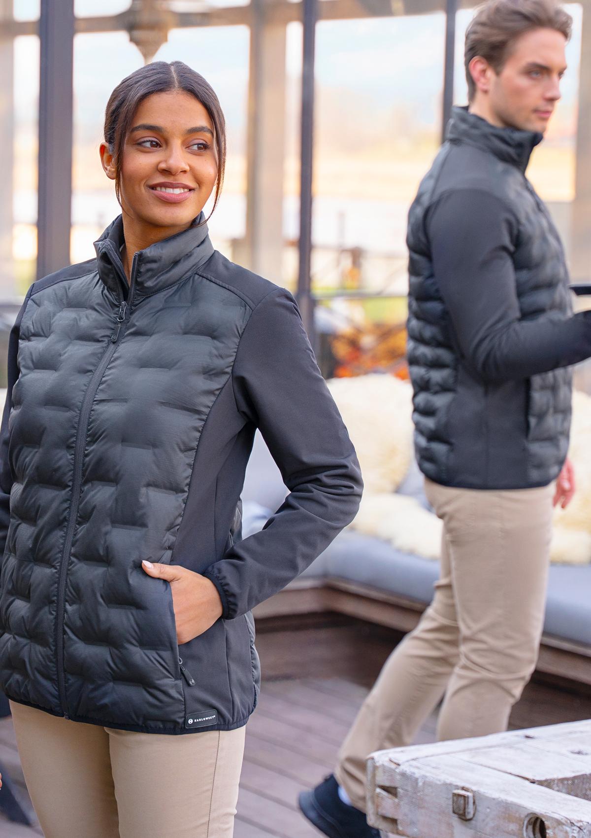 Men's Hybrid Jacket Outdoor-Pro
