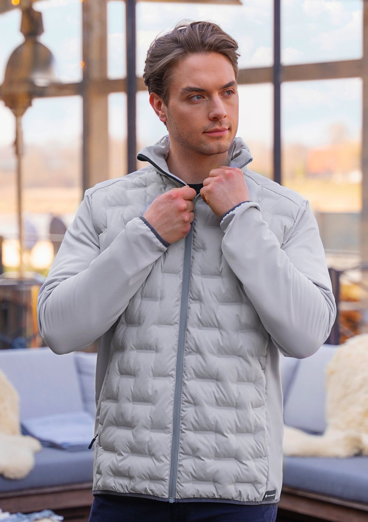 Men's Hybrid Jacket Outdoor-Pro