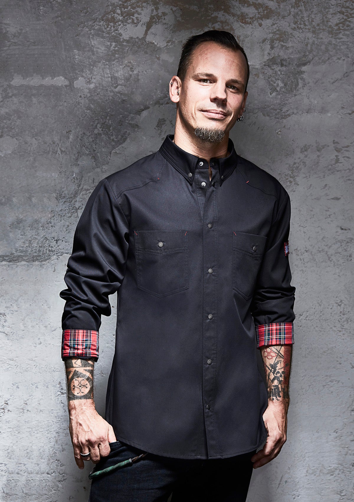 Men's Chef Shirt Long Sleeves ROCK CHEF®