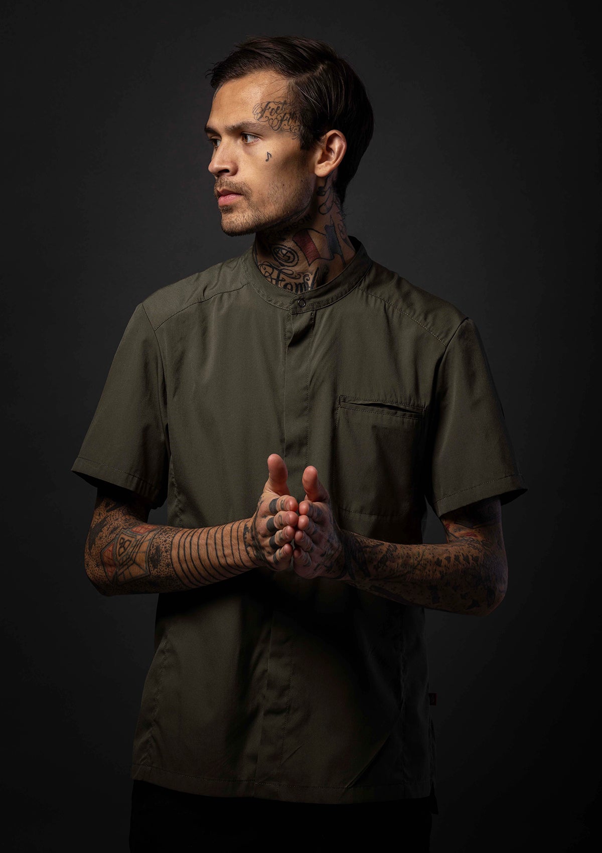 Camisa de chef Airy Action unisex inspirada en el deporte | Segers