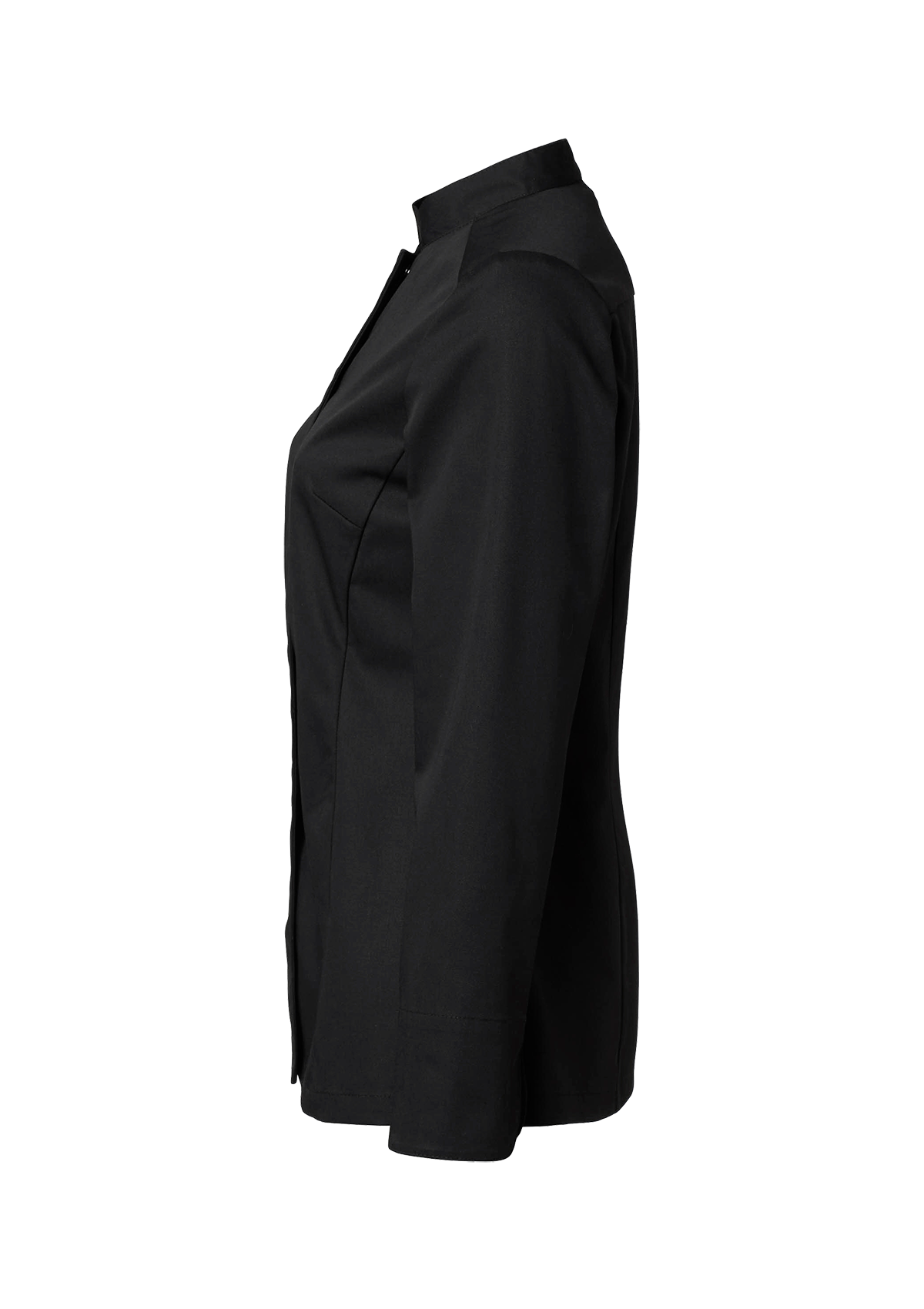 Camisa de chef para mujer entallada manga larga | Segers
