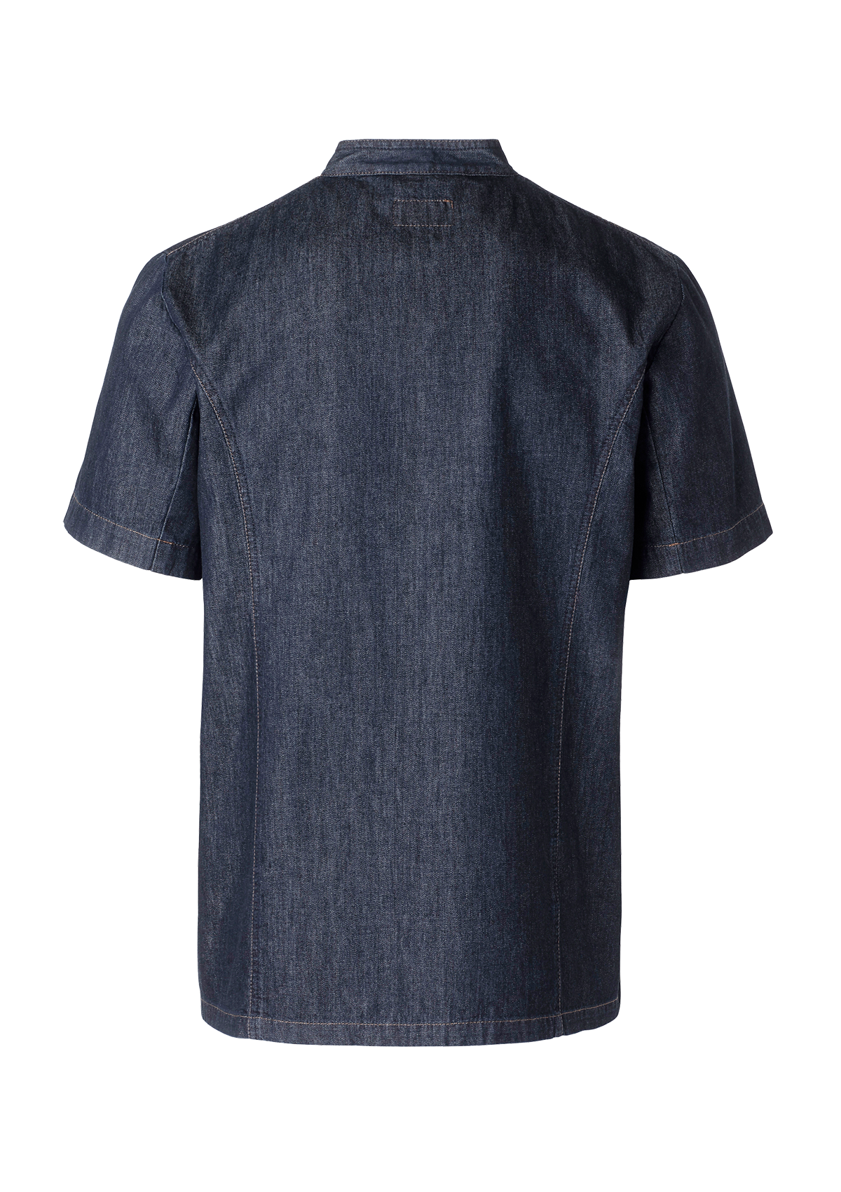 Chaqueta de chef para hombre vaquera cruzada manga corta | Segers