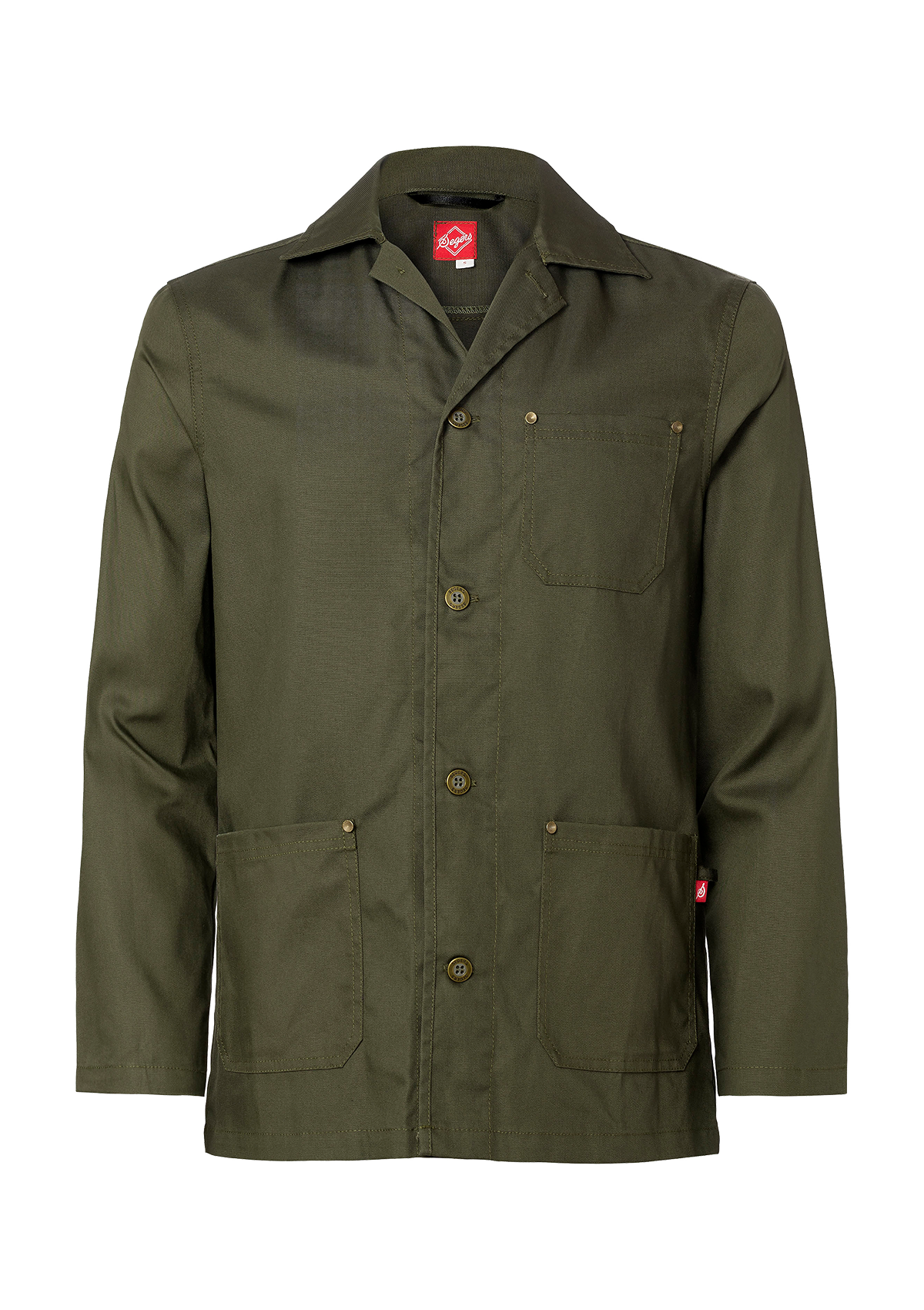 Chaqueta de camarero unisex con cuello clásico y manga larga | Segers