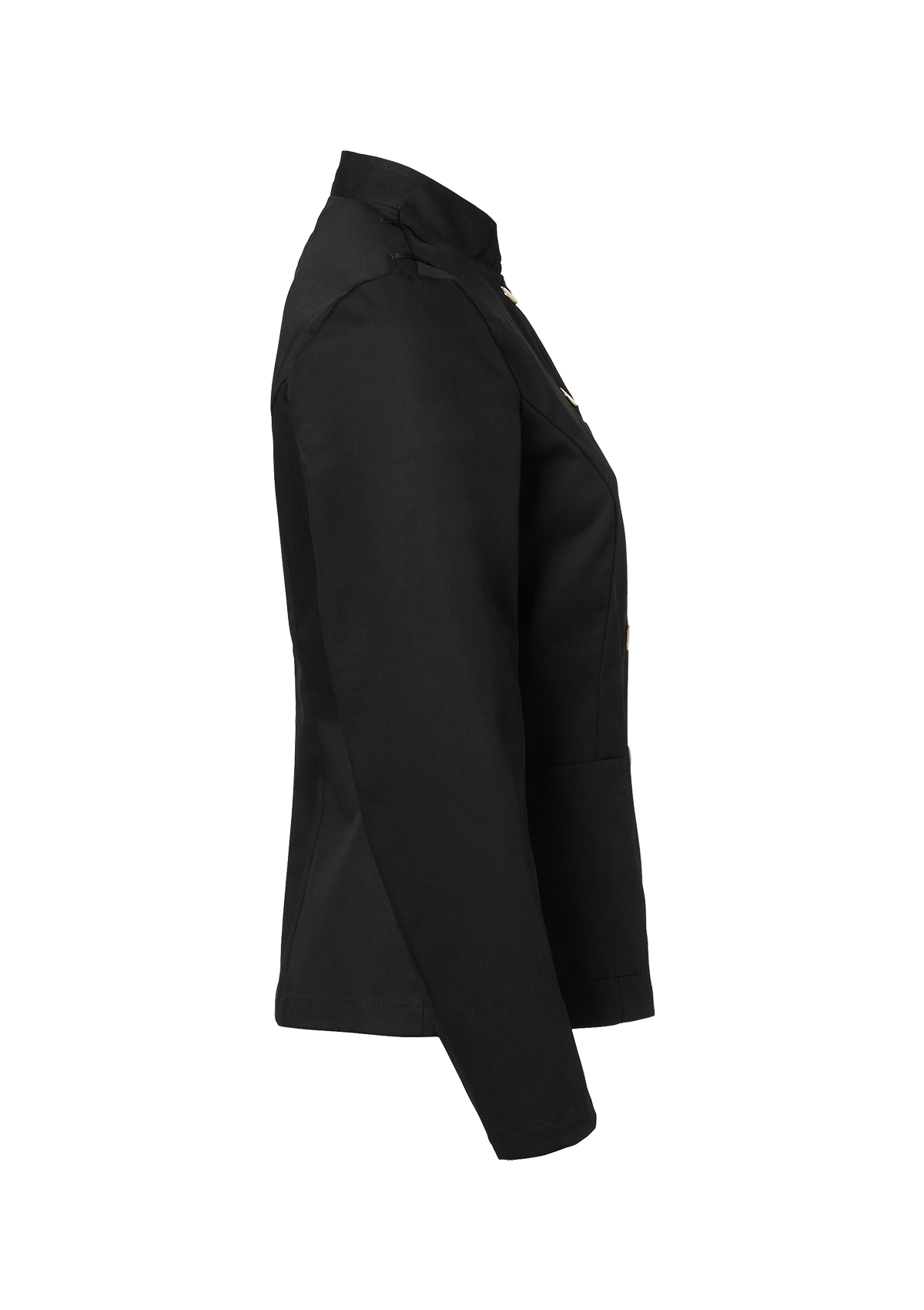 Chaqueta de camarera clásica con botones dorados metálicos | Segers