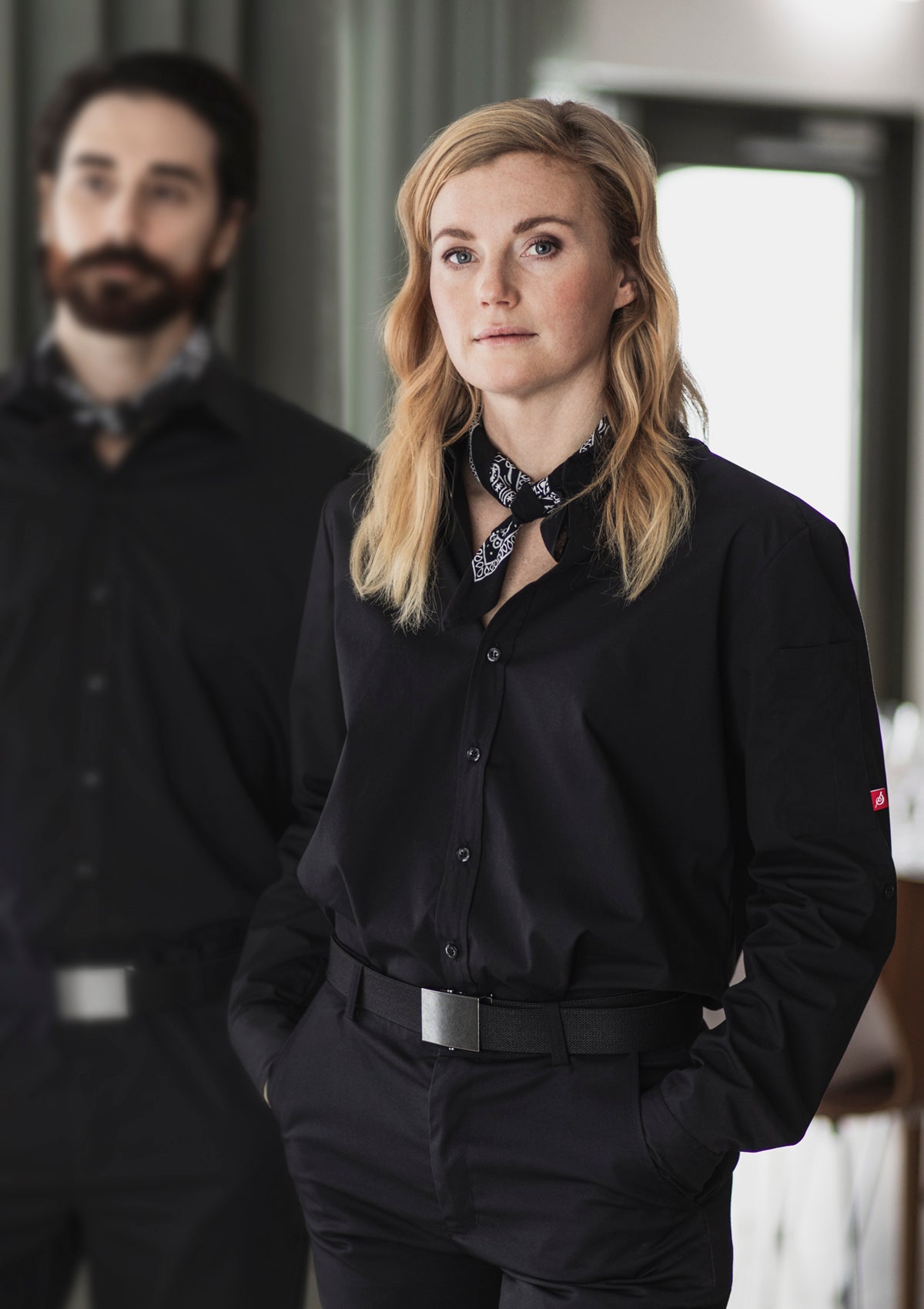 Long-Sleeved Service Shirt For Women