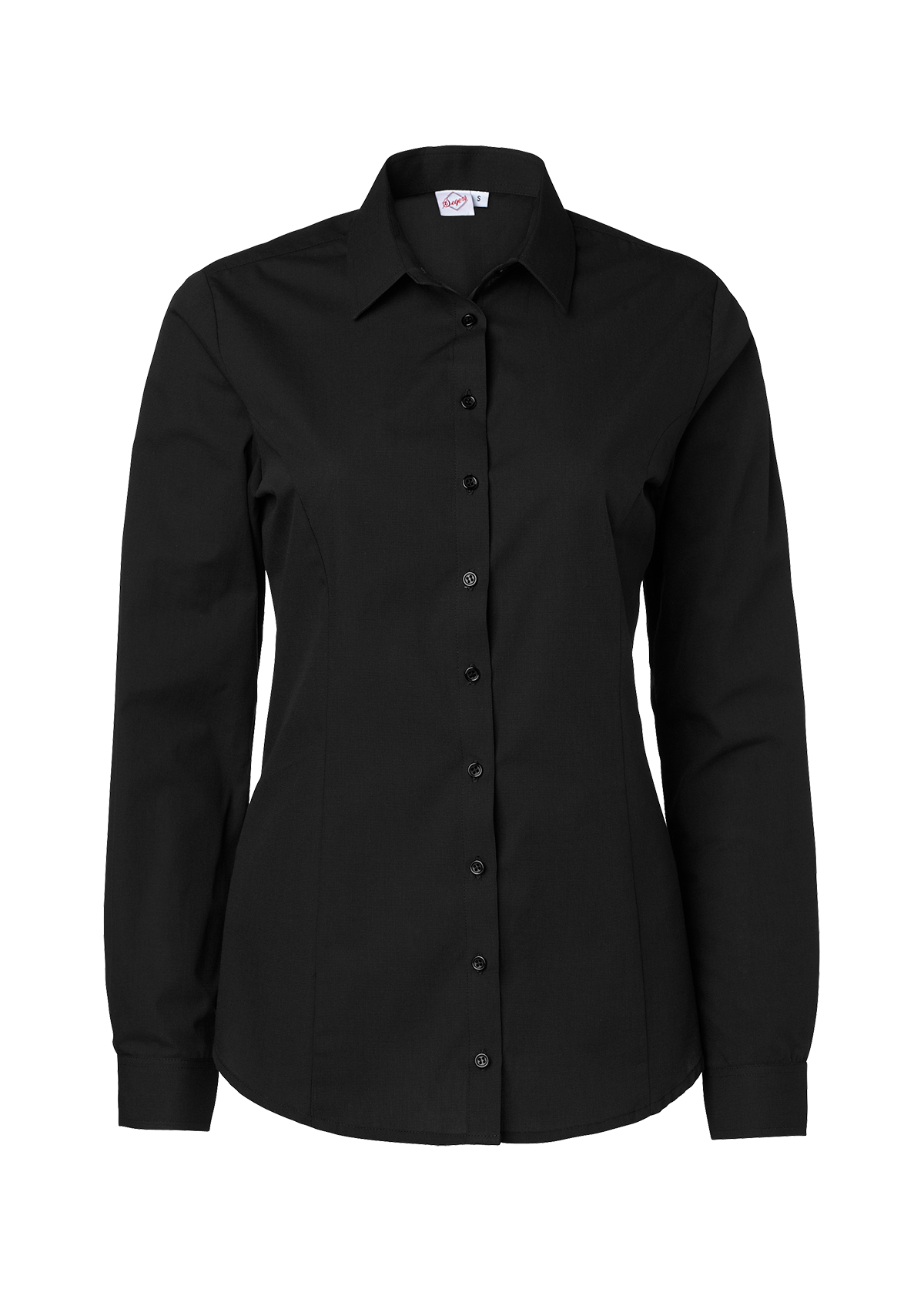Camisa para mujer clásica ligeramente entallada manga larga | Segers