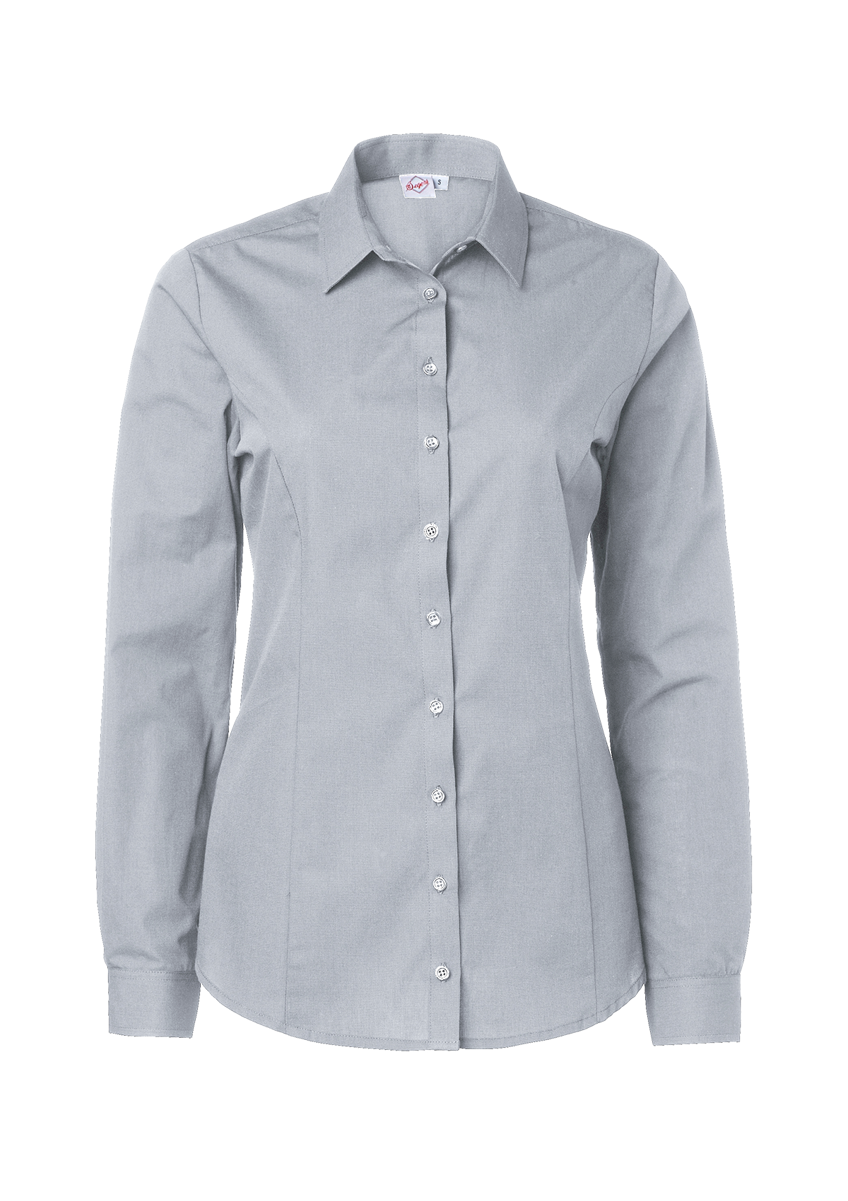 Camisa para mujer clásica ligeramente entallada manga larga | Segers