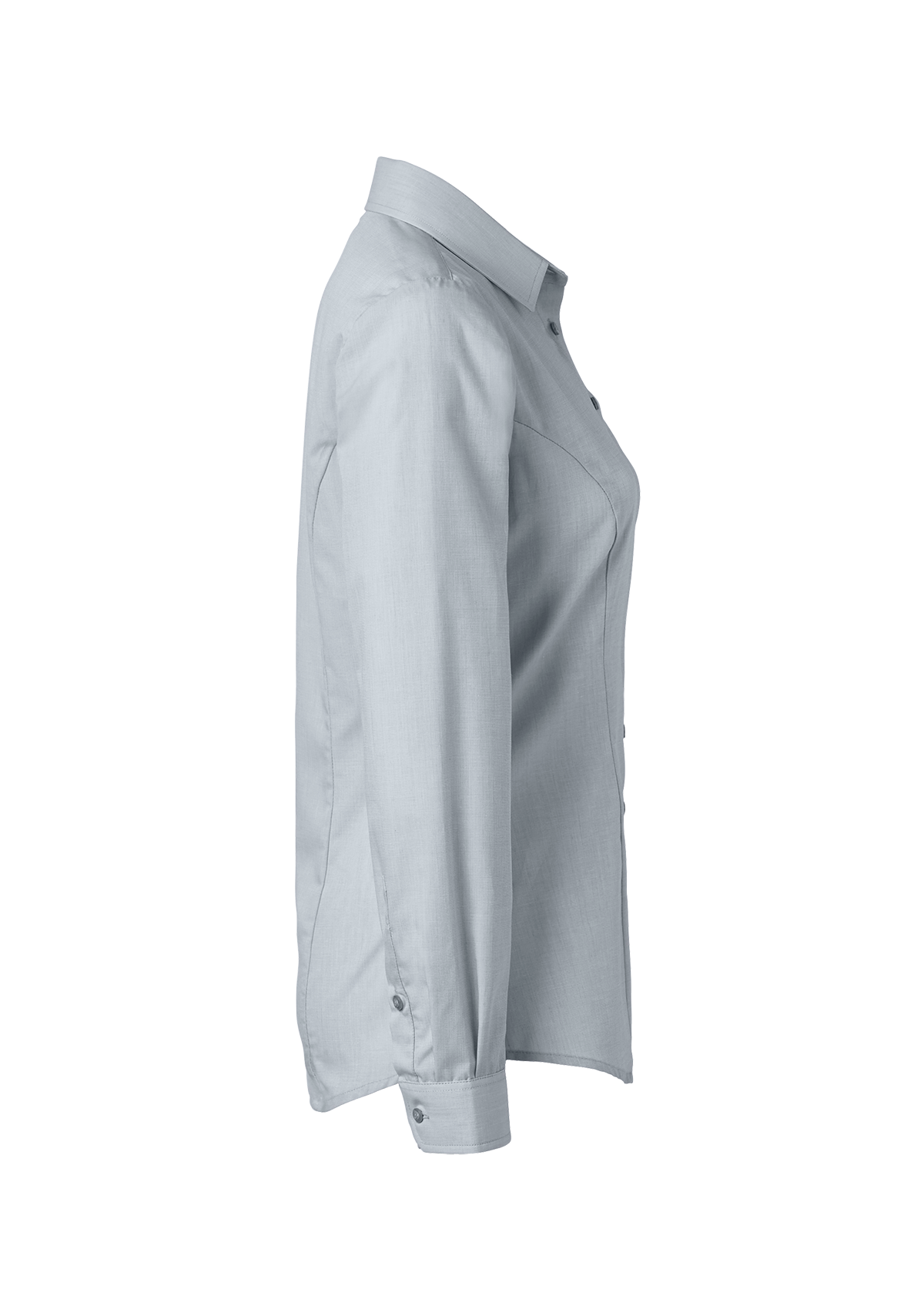 Camisa para mujer clásica ligeramente entallada manga larga | Segers