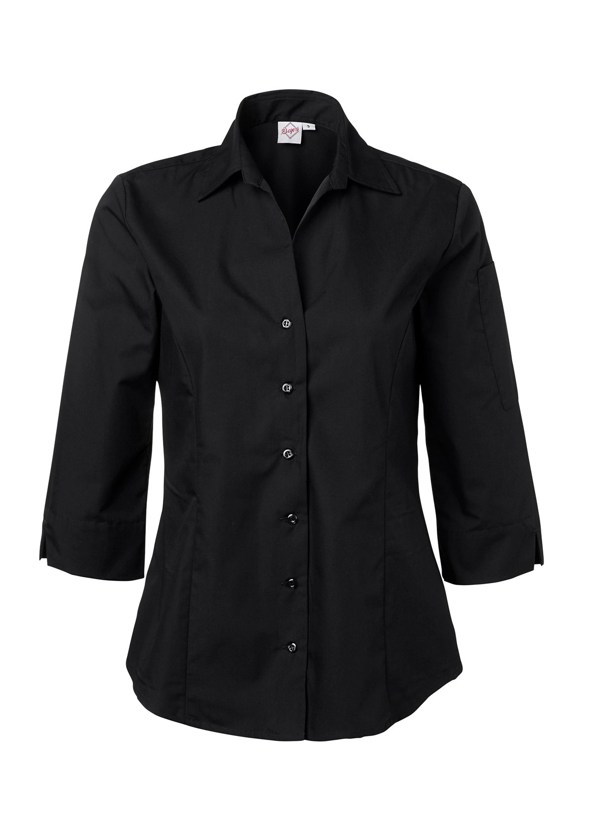 Blusa para mujer con mangas tres cuartos y bolsillo | Segers