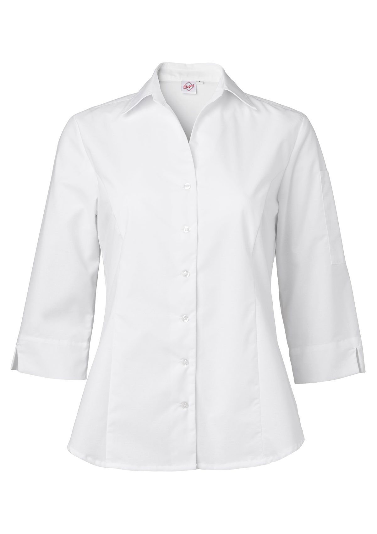Blusa para mujer con mangas tres cuartos y bolsillo | Segers