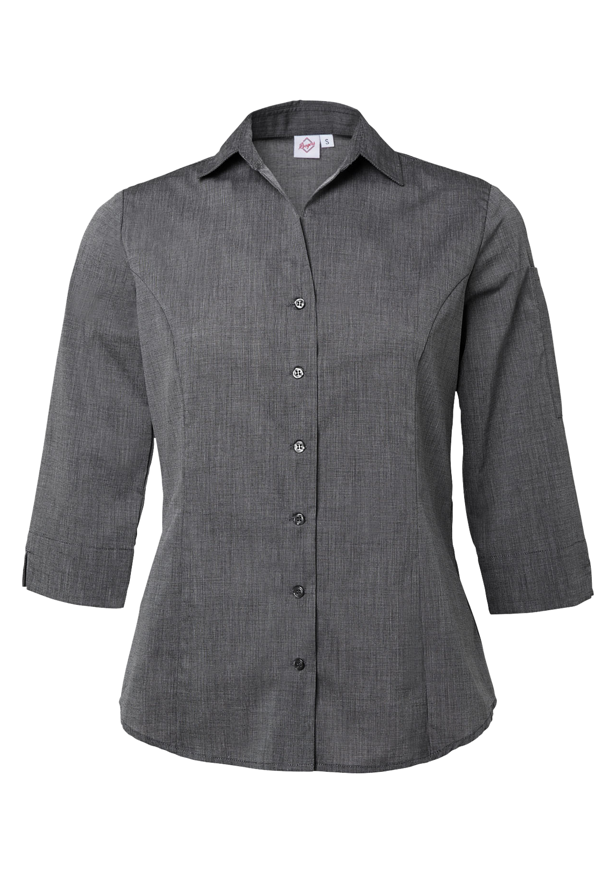 Blusa para mujer con mangas tres cuartos y bolsillo | Segers