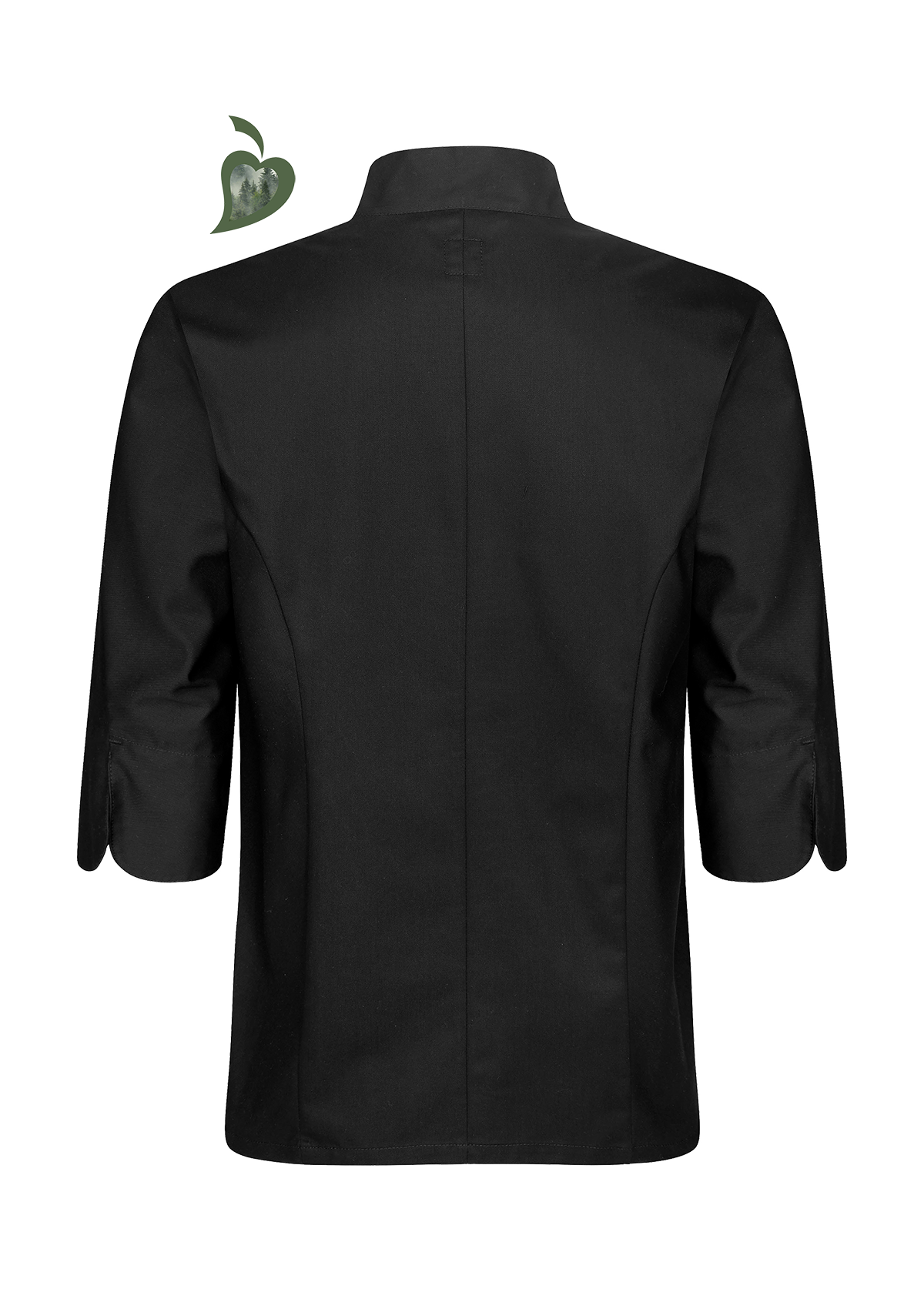 Camisa de chef unisex Atacac manga tres cuartos | Segers