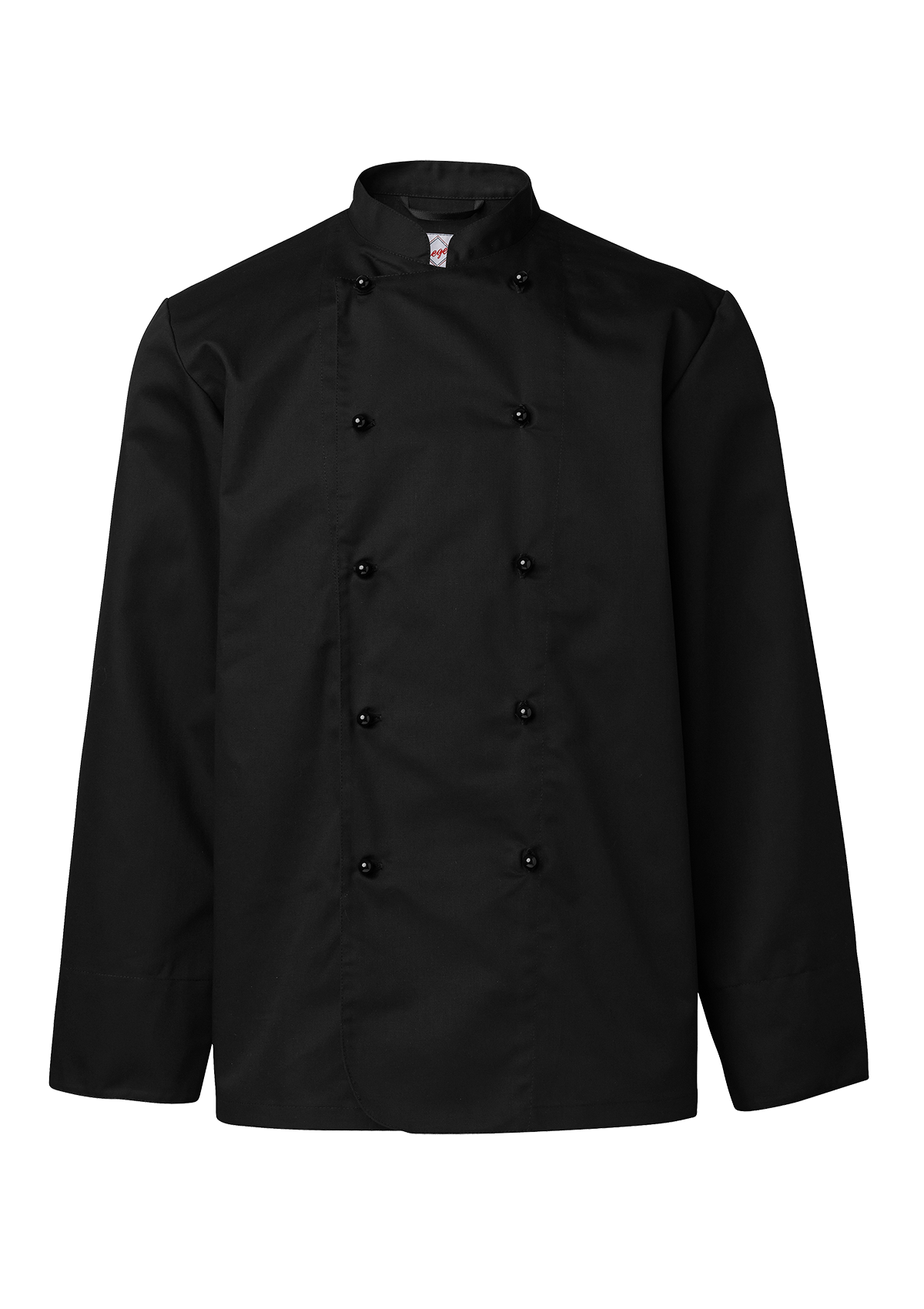 Men's Chef jacket in classic straight cut with long sleeves for men