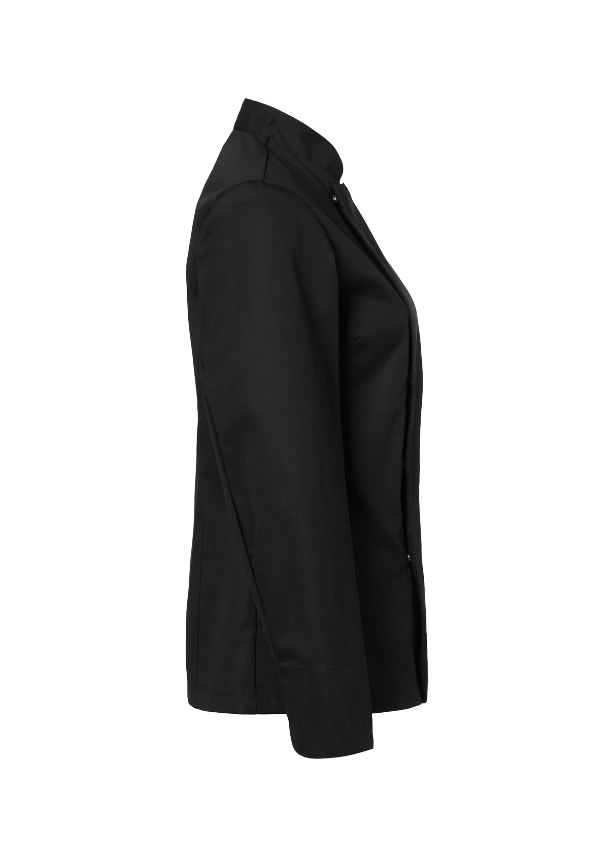 Chaqueta de chef para mujer cruzada ligeramente entallada manga larga | Segers