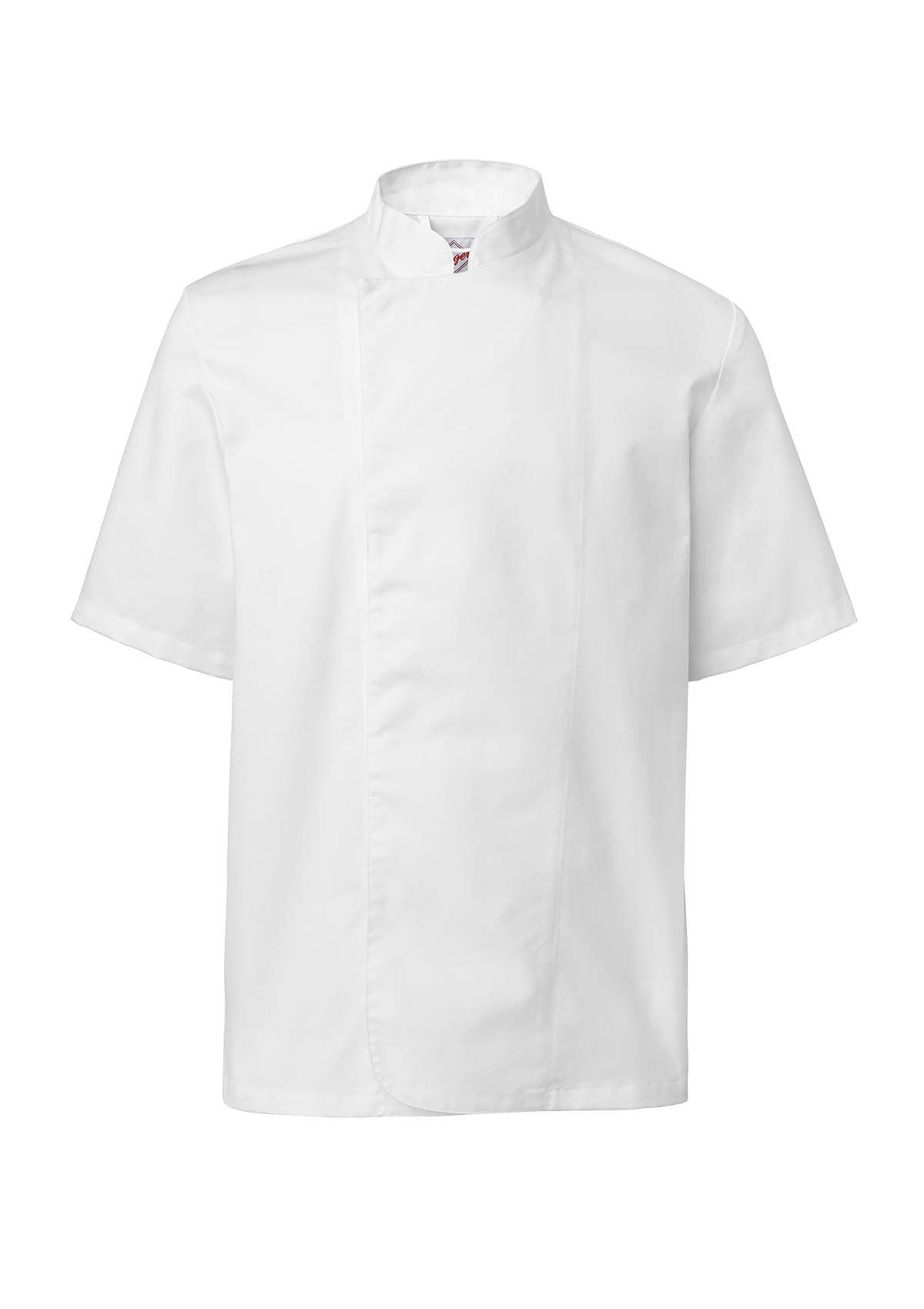 Chaqueta de chef para hombre cruzada manga corta | Segers