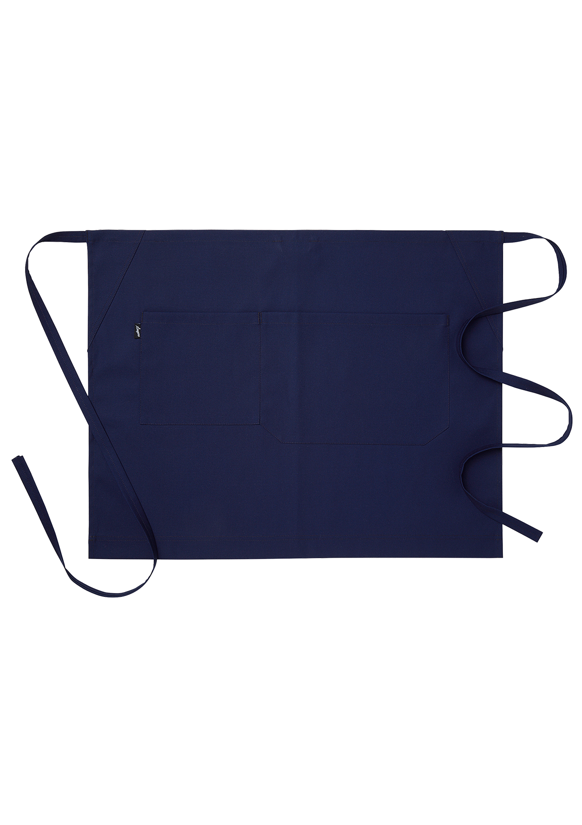 Waist Apron With Double Pouch Pocket Unisex | Segers