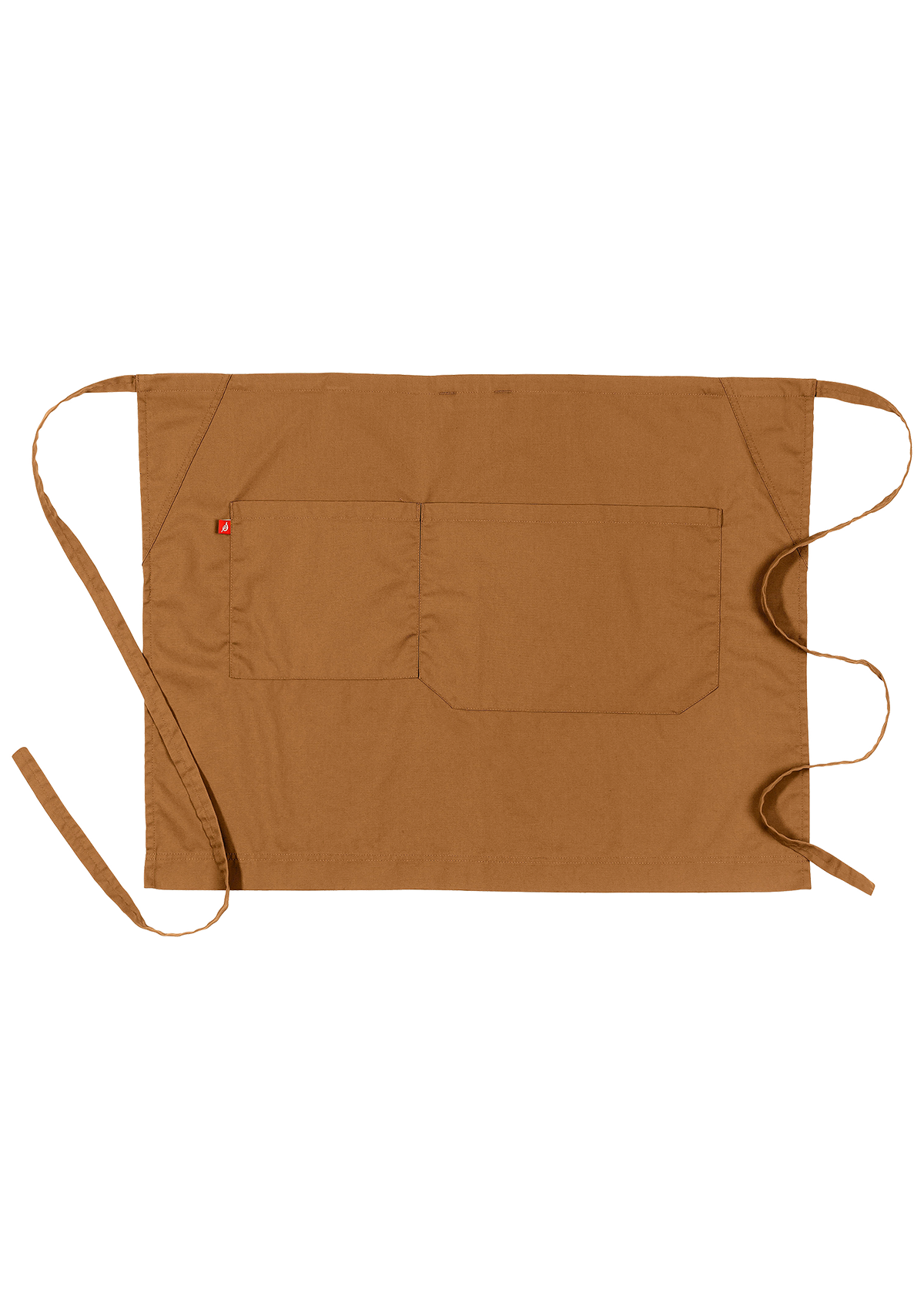 Waist Apron With Double Pouch Pocket Unisex | Segers