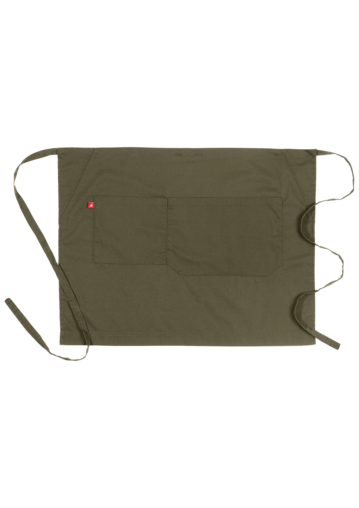 Waist Apron With Double Pouch Pocket Unisex | Segers