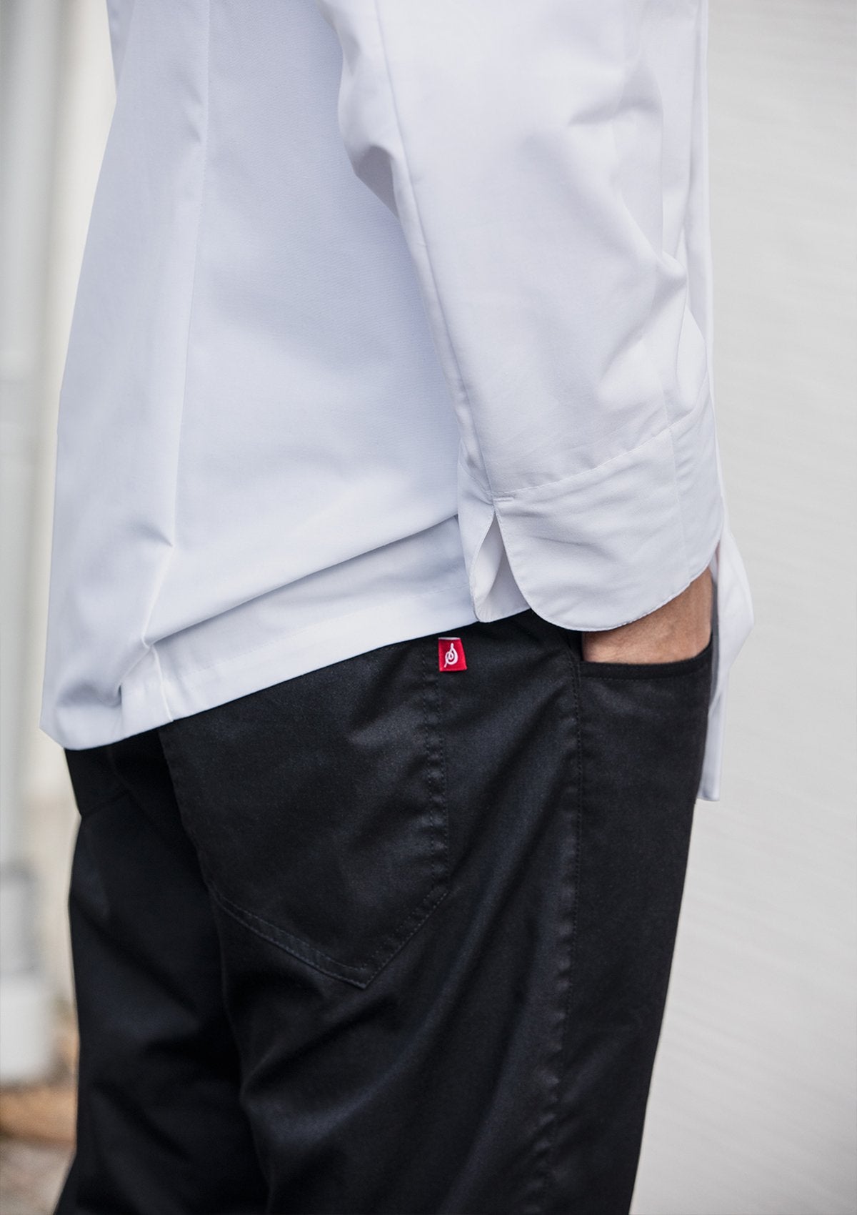 Pantalón de chef unisex Atacac con efecto elástico | Segers