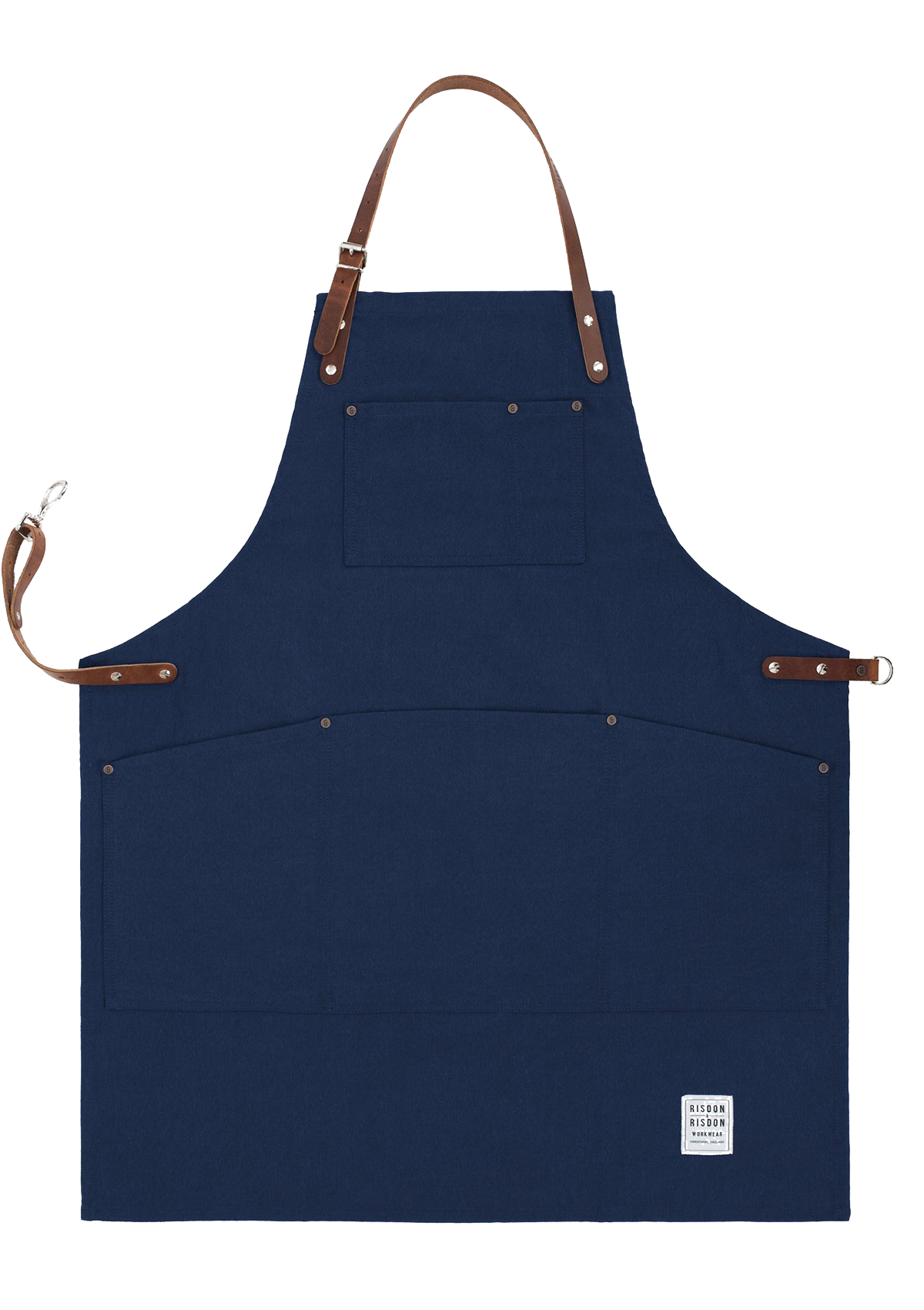 Handcrafted Original Apron with Leather Straps Unisex | Risdon & Risdon