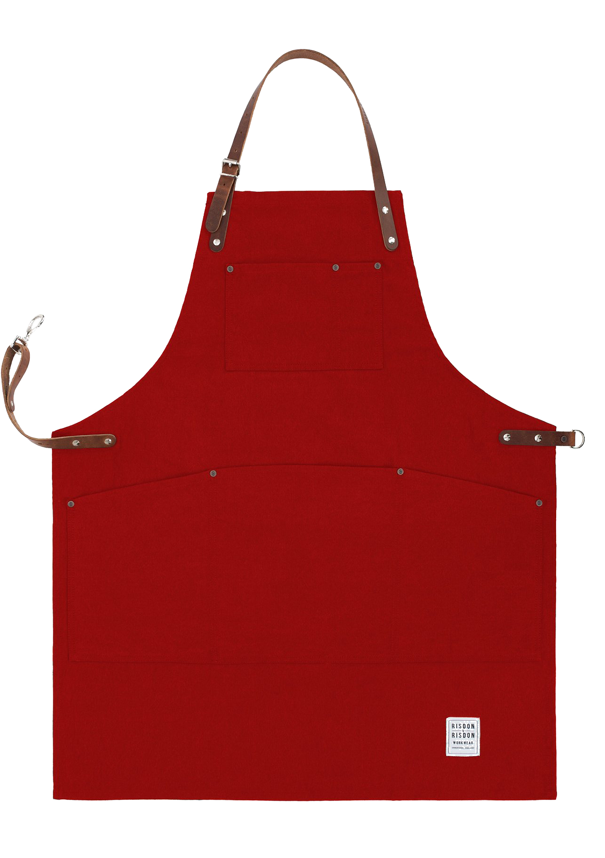 Handcrafted Original Apron with Leather Straps Unisex | Risdon & Risdon