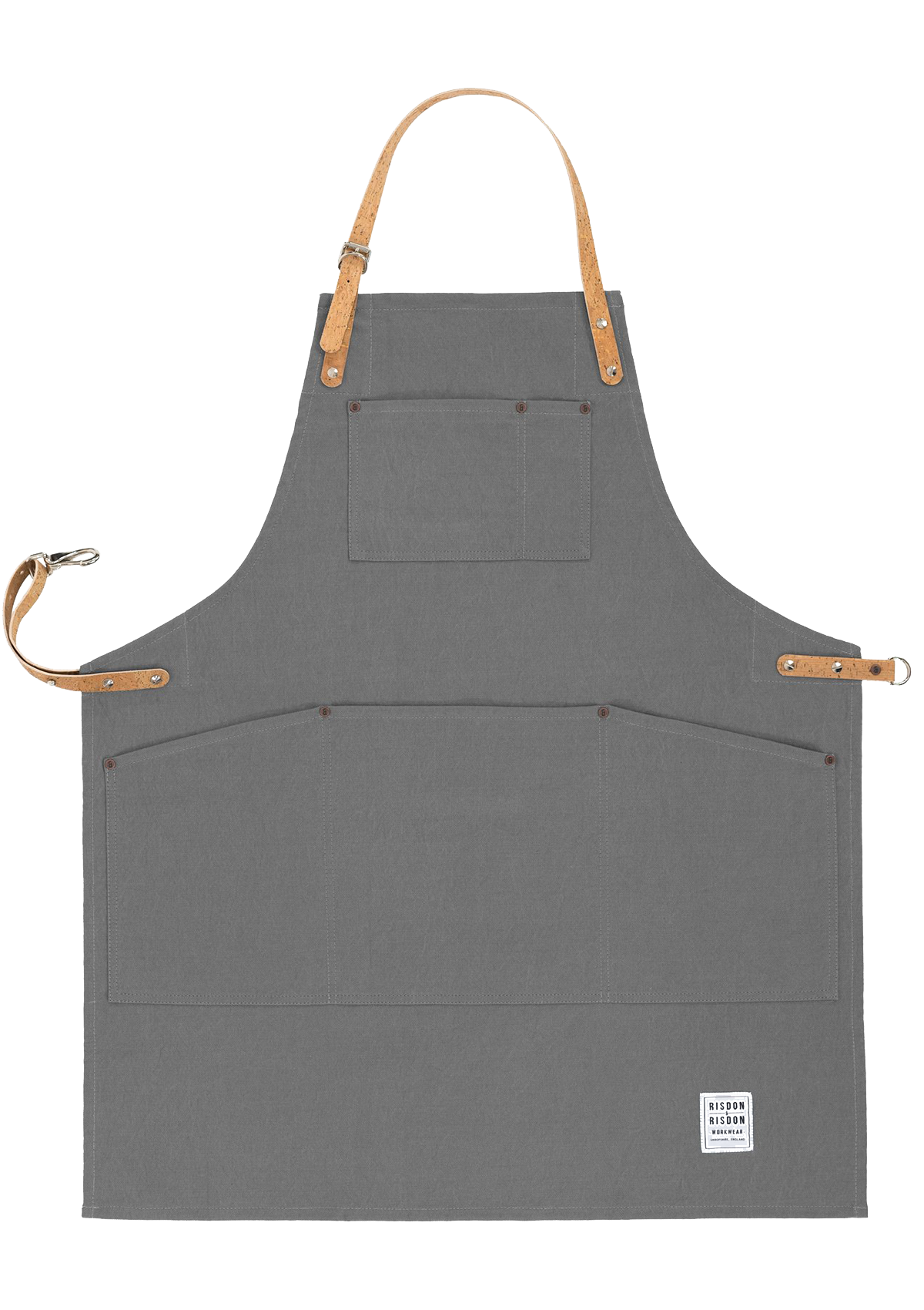 Handcrafted Original Apron with Cork Straps Unisex | Risdon & Risdon