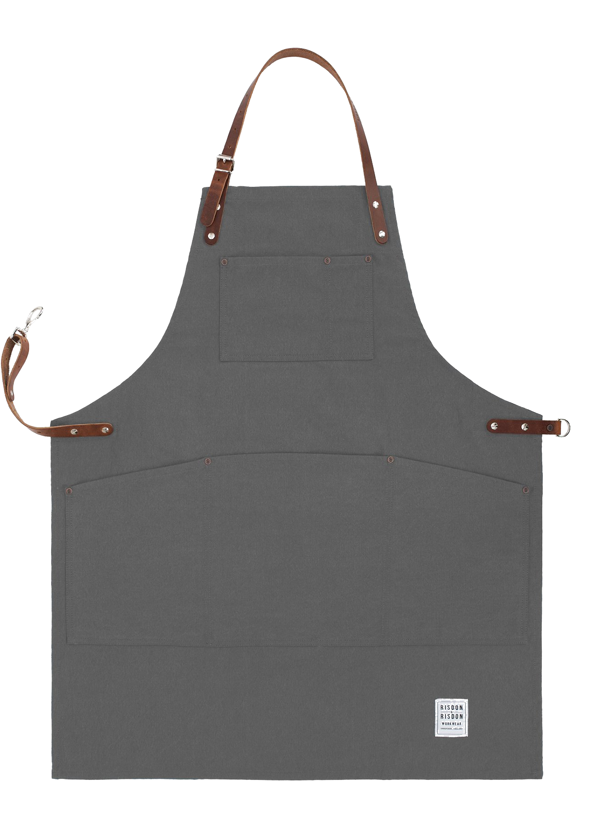 Handcrafted Original Apron with Leather Straps Unisex | Risdon & Risdon