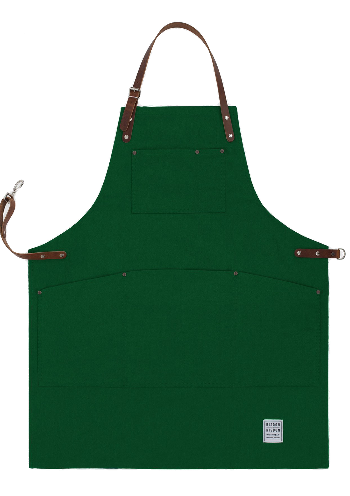 Handcrafted Original Apron with Leather Straps Unisex | Risdon & Risdon