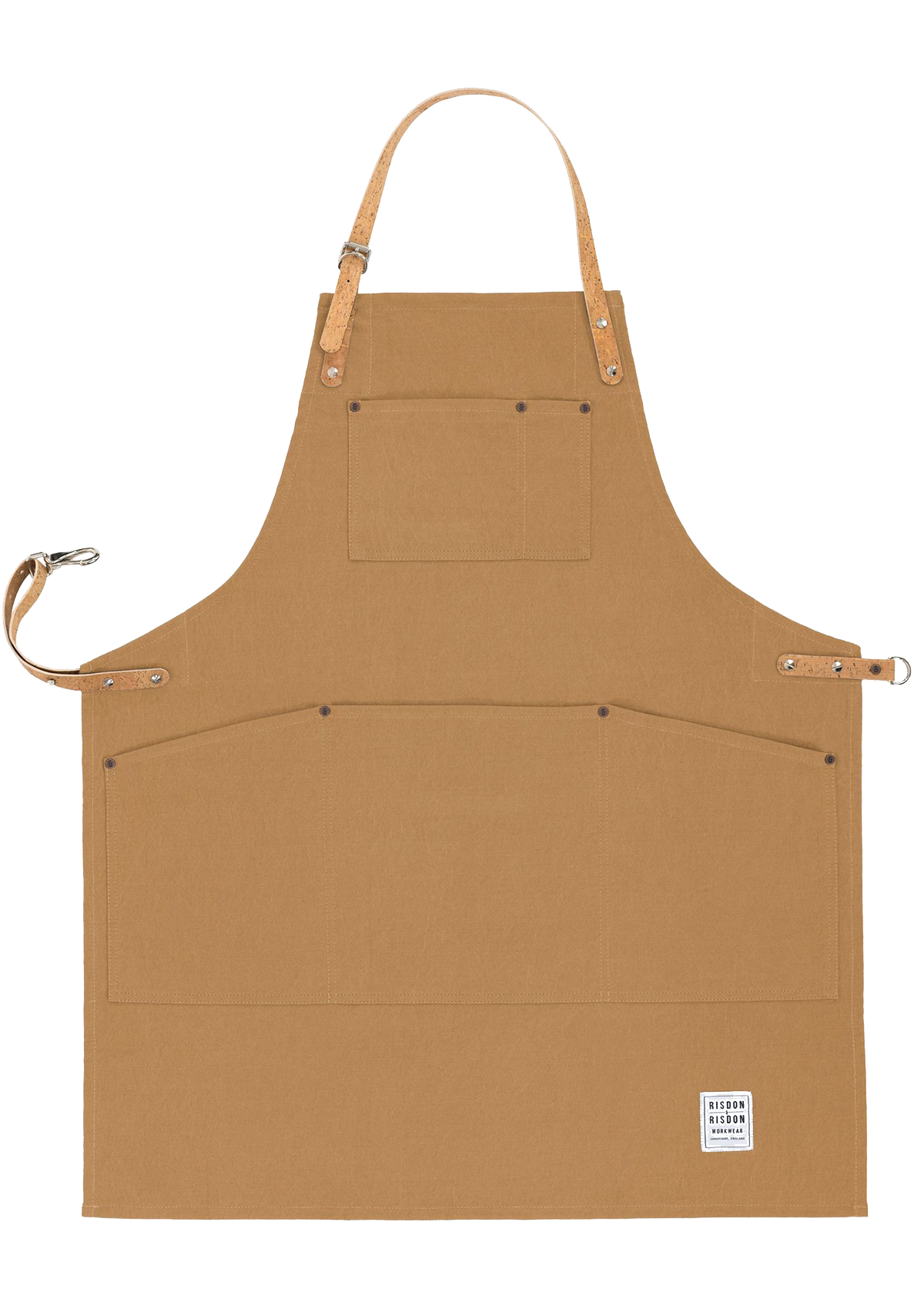Handcrafted Original Apron with Cork Straps Unisex | Risdon & Risdon