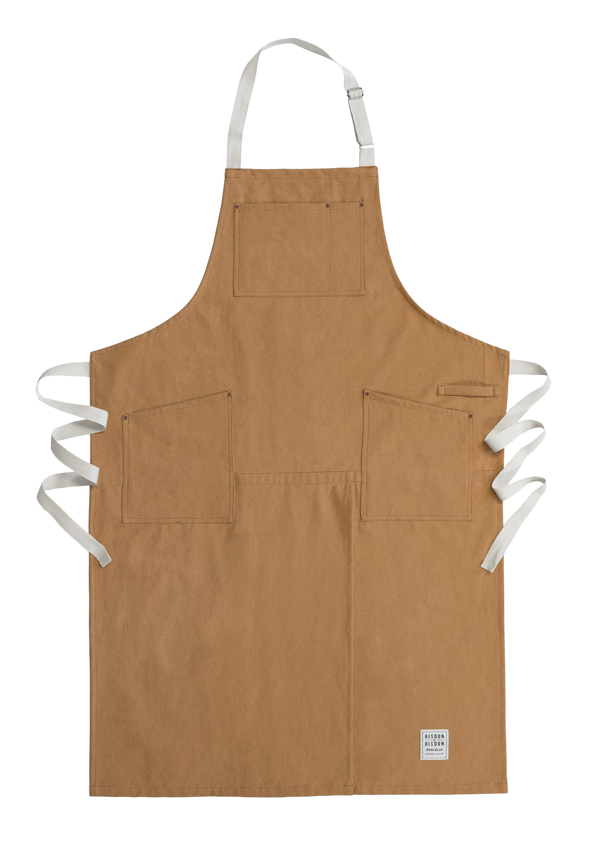 Handcrafted Potter's Apron Canvas Split-Leg With Pockets Unisex | Risdon & Risdon
