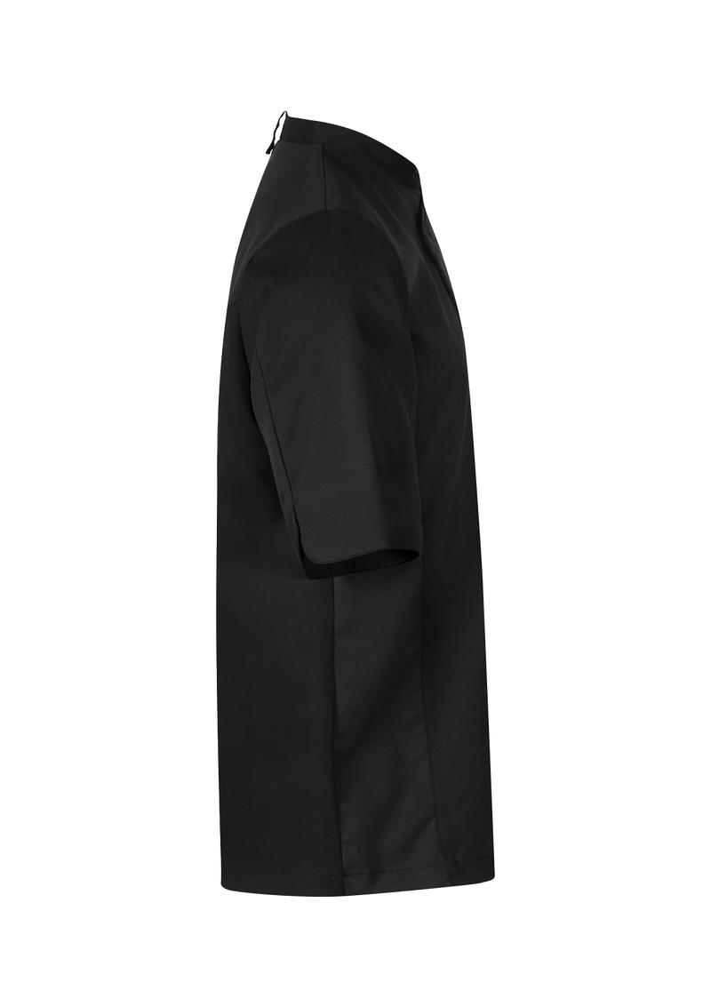 Unisex Short-Sleeved Chef's shirt With Stretch Panels