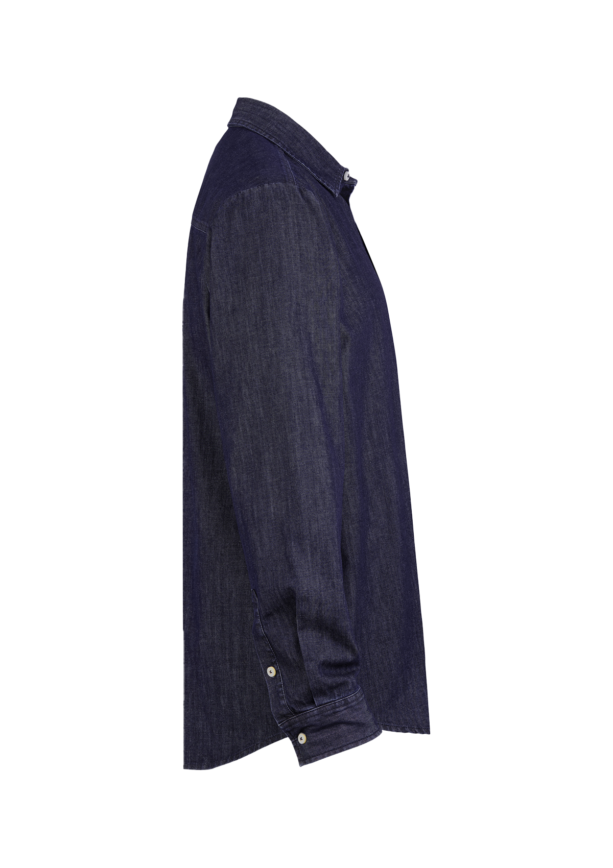 Chemise en denim pour homme, coupe régulière