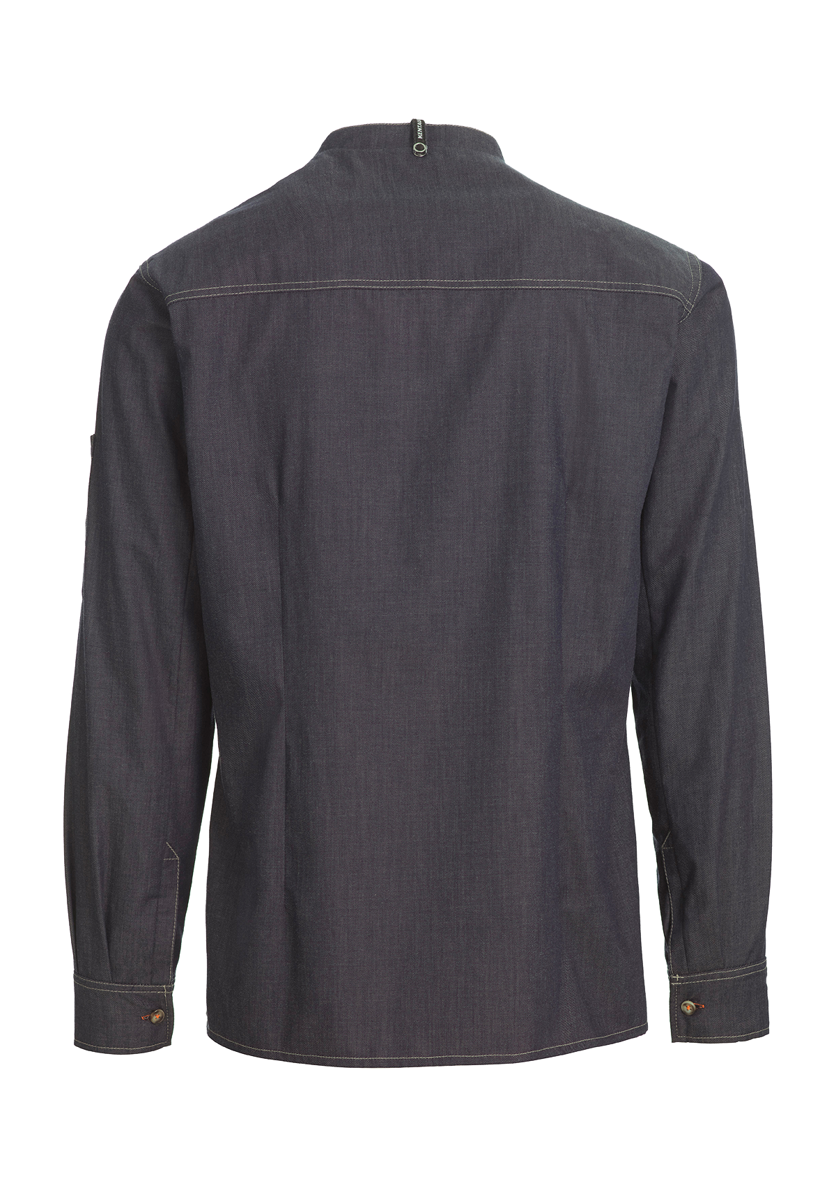 Chef & Service Shirt with Contrast Thread Long Sleeves Unisex