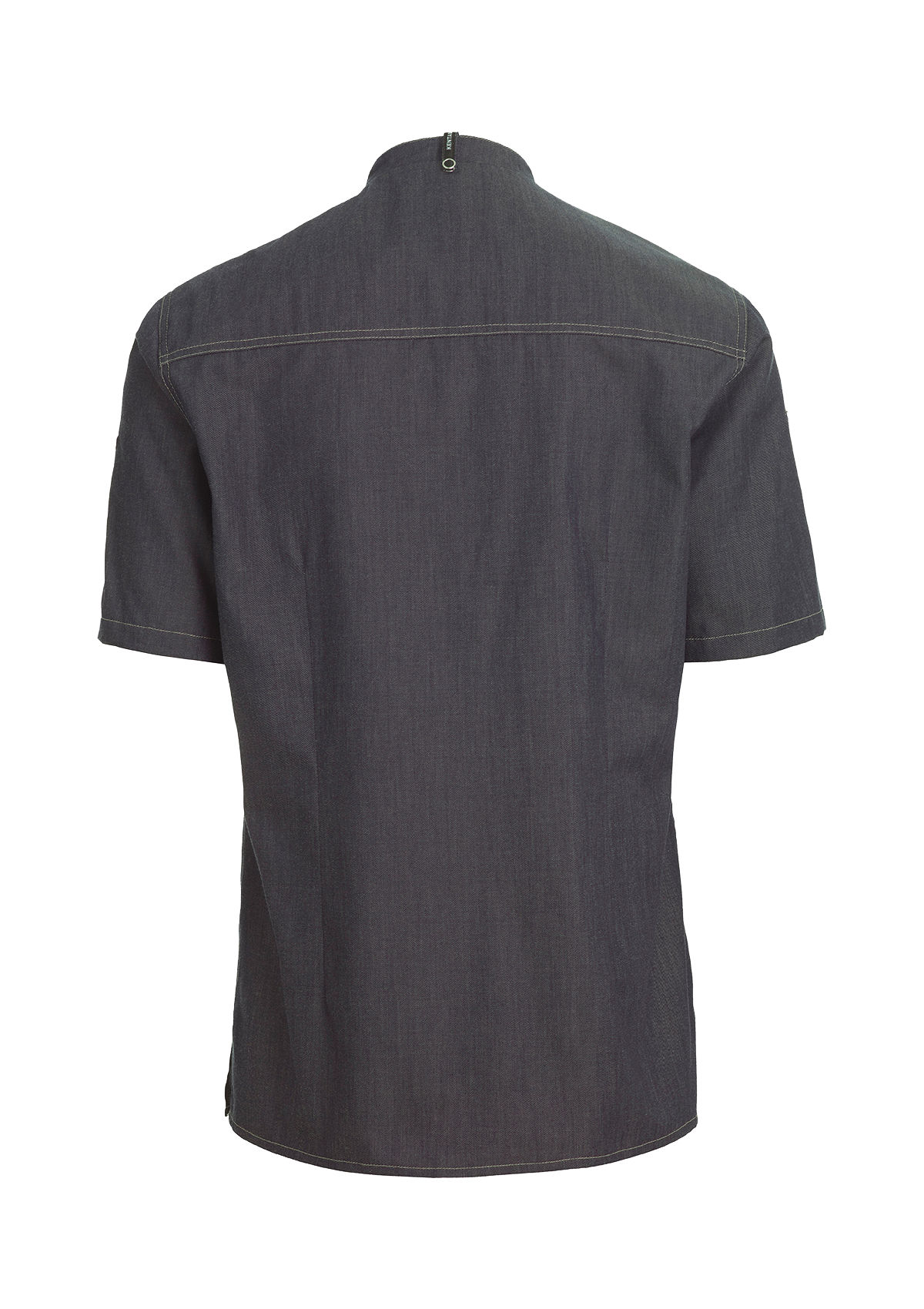 Chef & Service Modern Shirt with Contrast Thread Short Sleeves Unisex