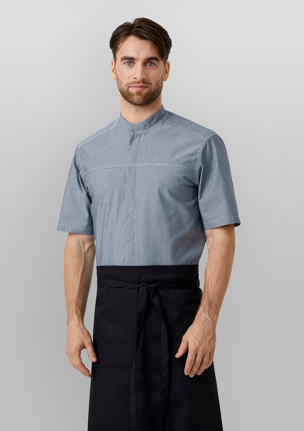 Chef & Service Modern Shirt in Optimal Fit Short Sleeves Unisex