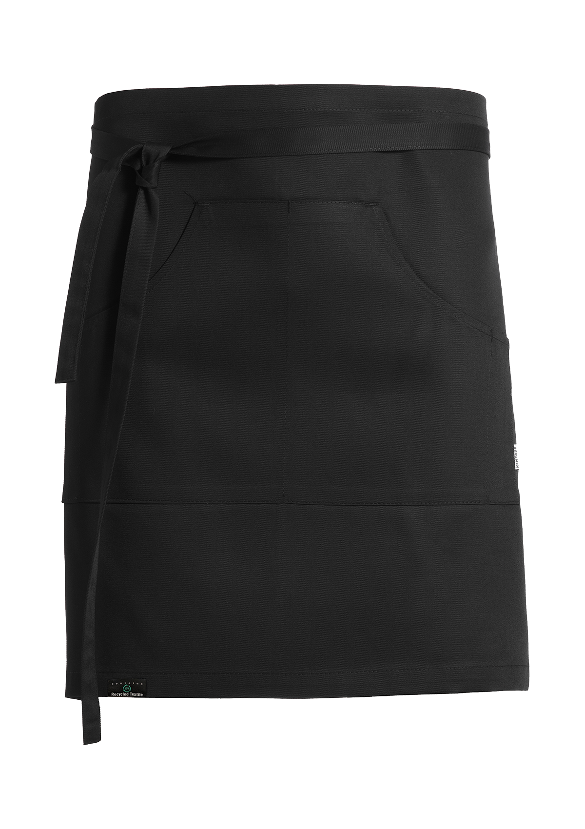 Short Waist apron with pocket